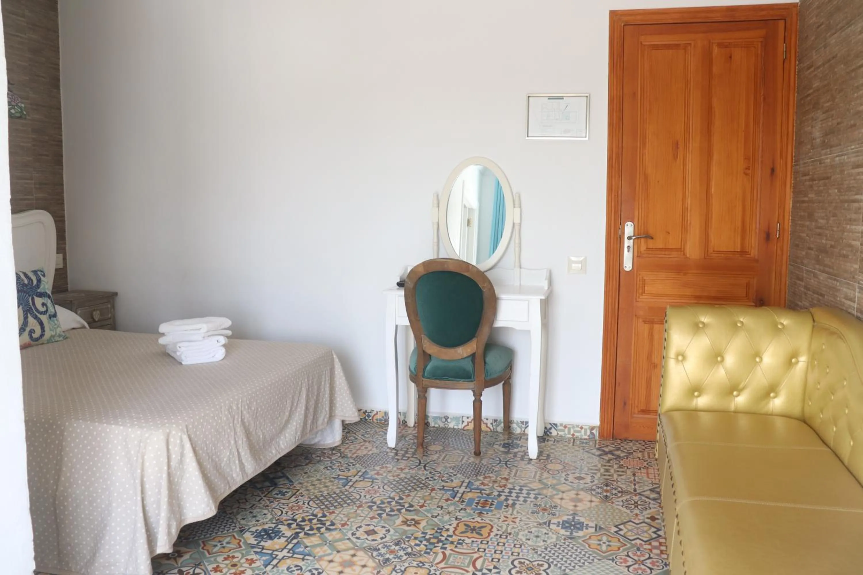 Bed in Hotel Casa Día y Noche