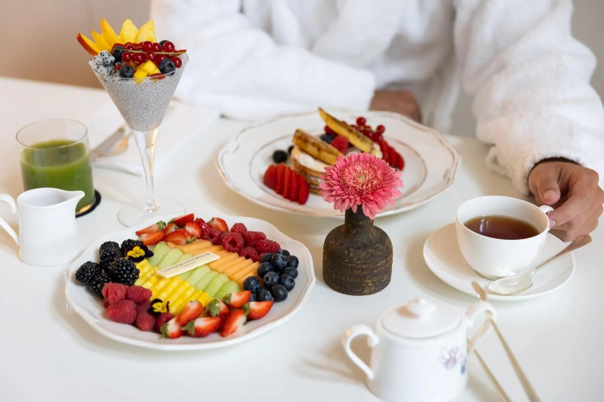 Food and drinks in Conservatorium Hotel - Operated by Mandarin Oriental