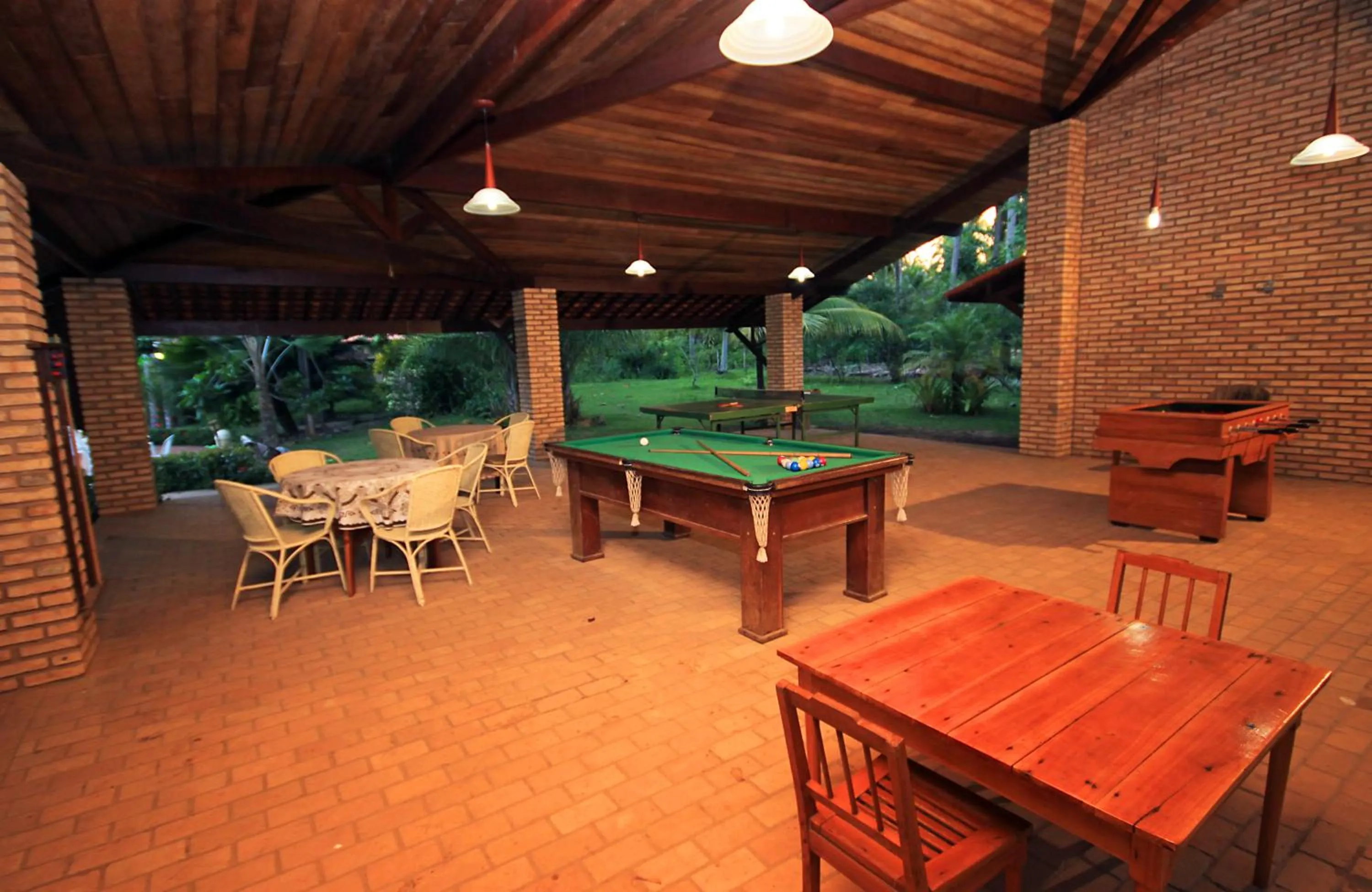 Game Room in Eco Pousada Paraíso dos Coqueirais