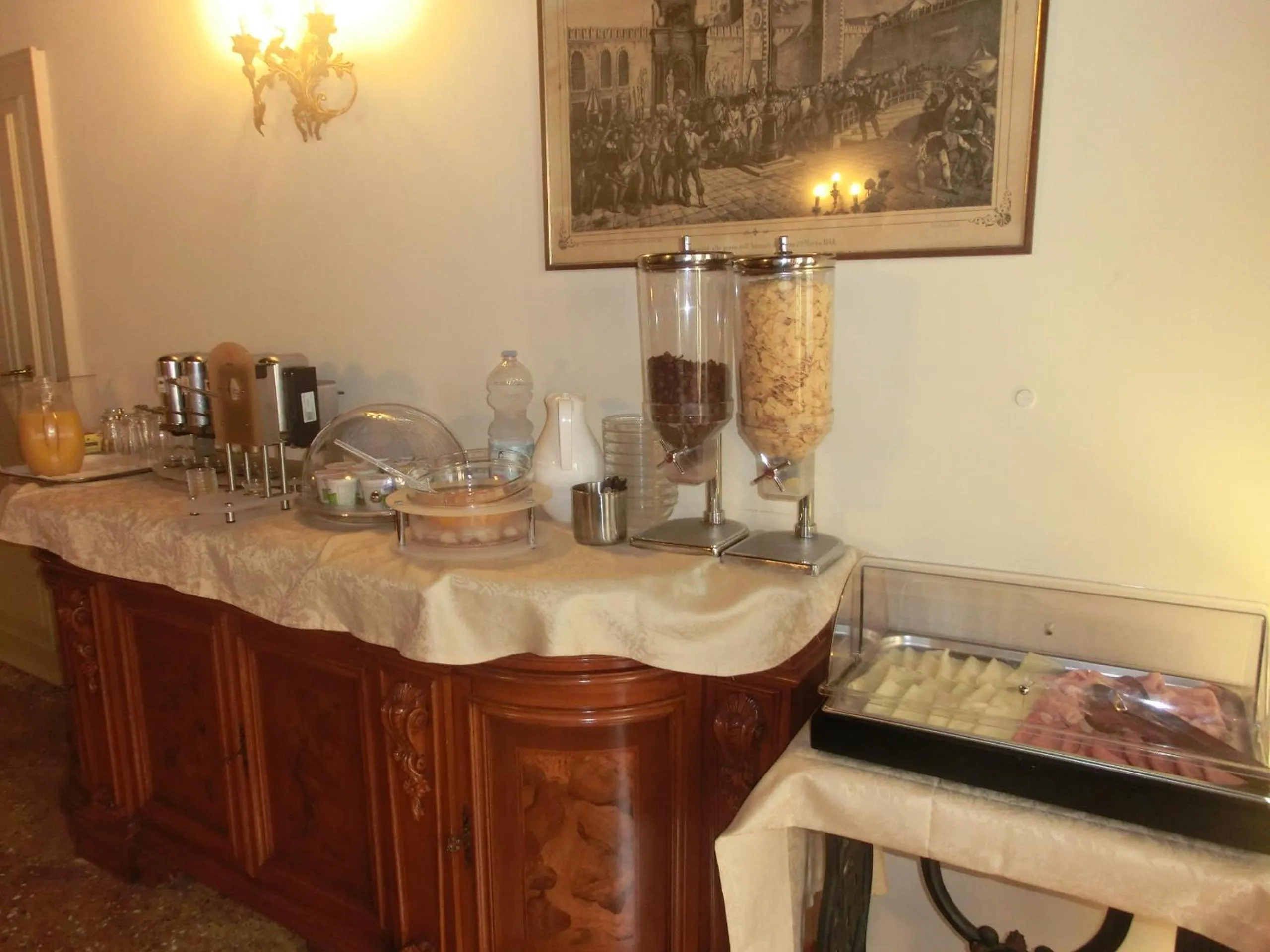 Kitchen or kitchenette in B&B Al Palazzetto
