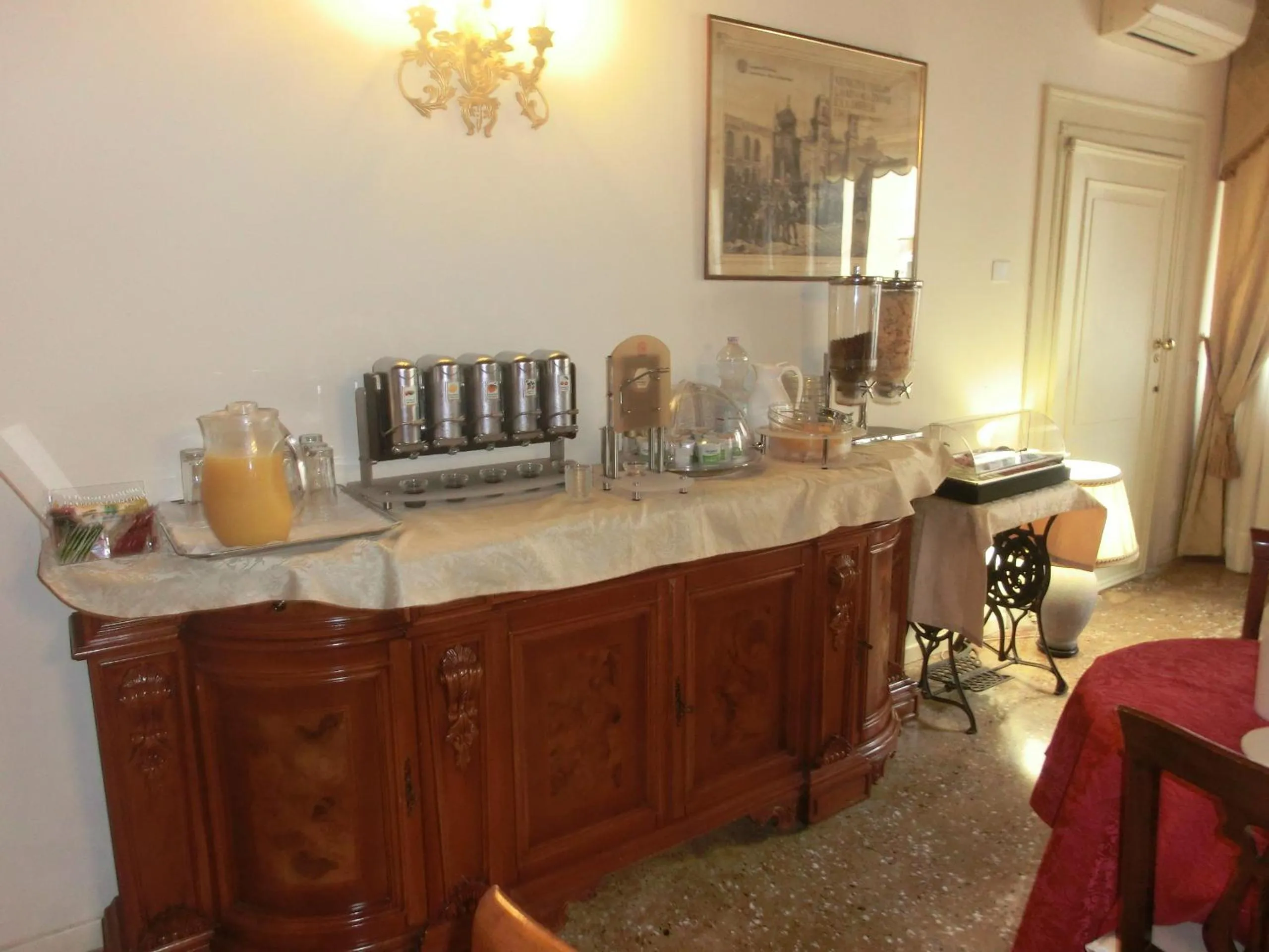 Food in B&B Al Palazzetto