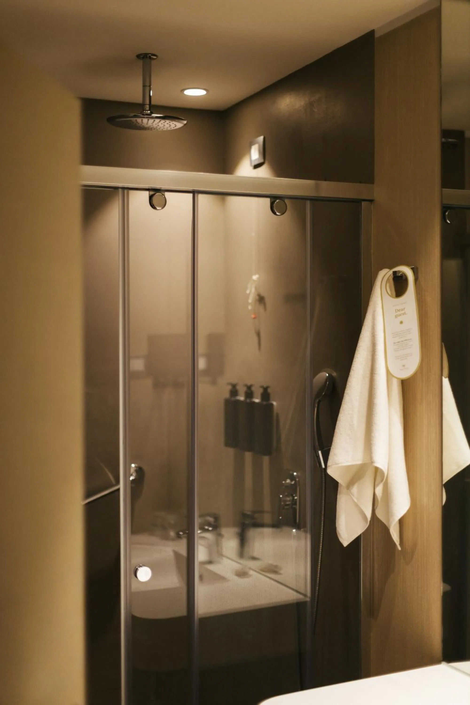 Shower in Hotel Palma