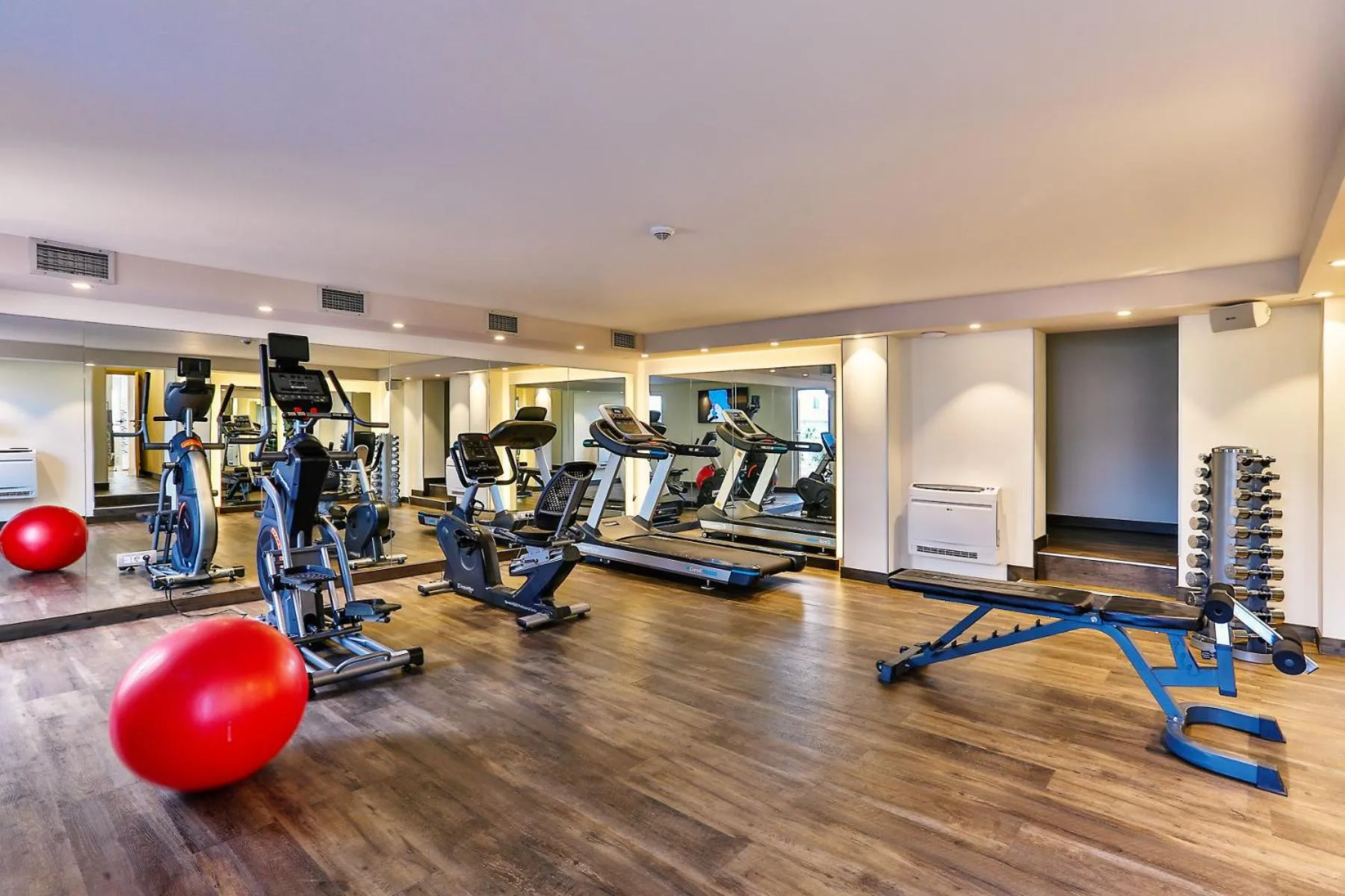 Fitness centre/facilities in Hotel Palma