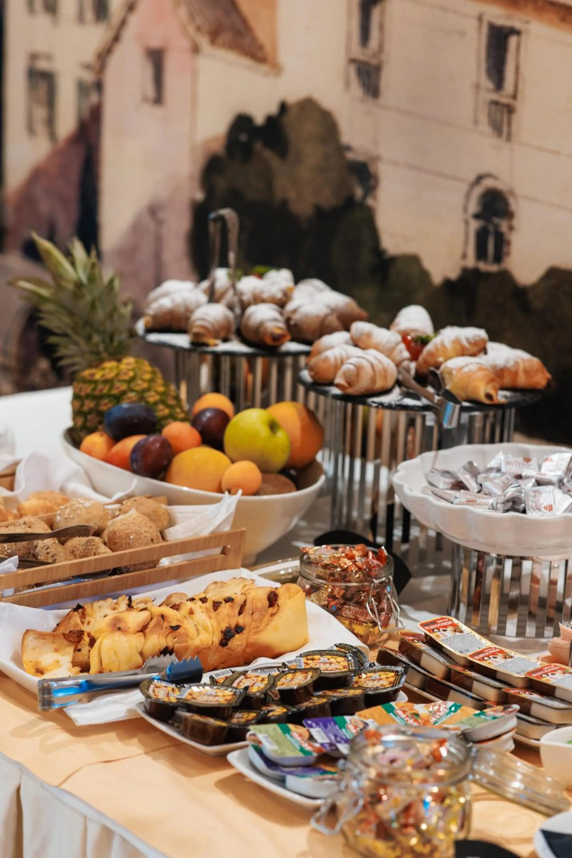 Buffet breakfast in Hotel Palma