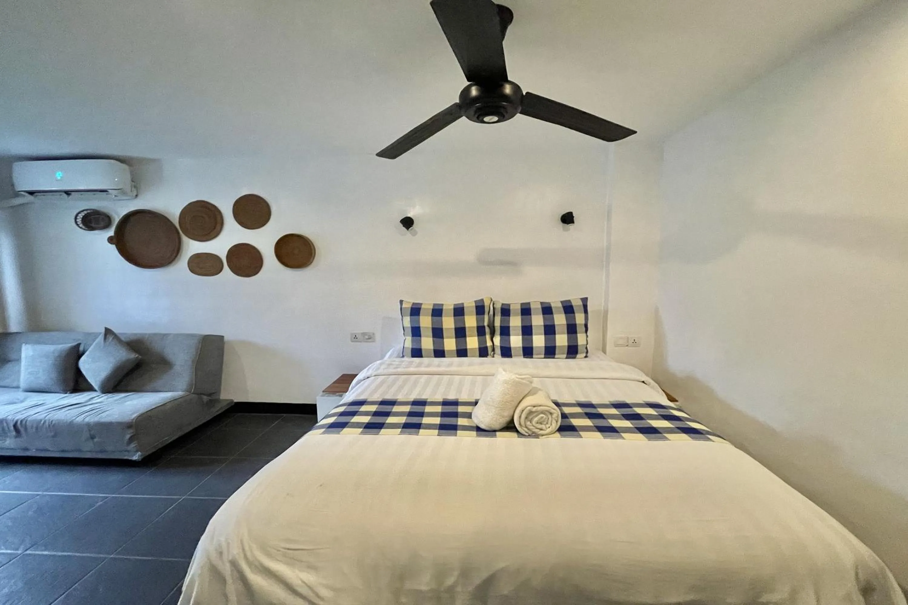 Bedroom, Bed in Taman Unique Hotel Senggigi