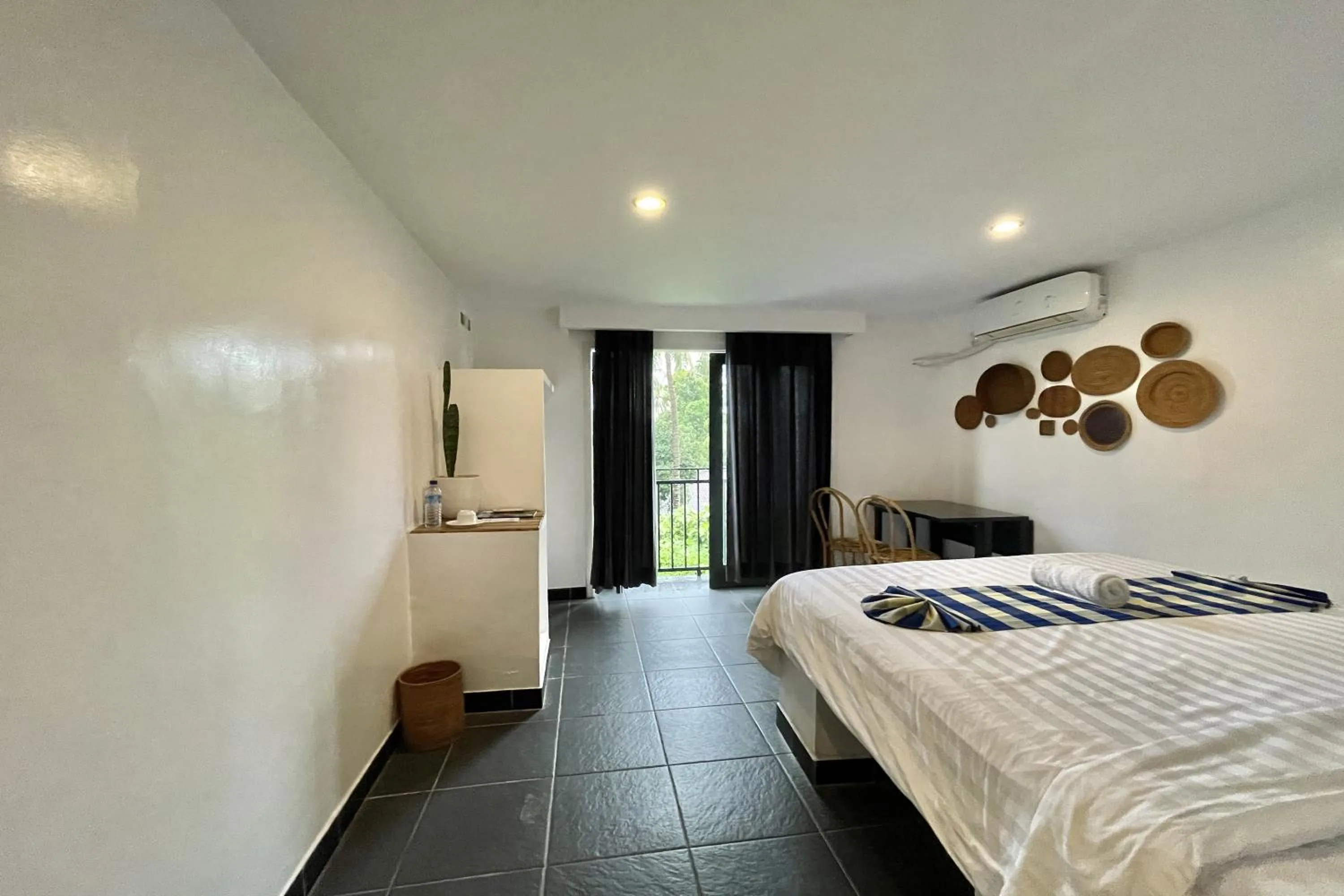 Bedroom, Bed in Taman Unique Hotel Senggigi