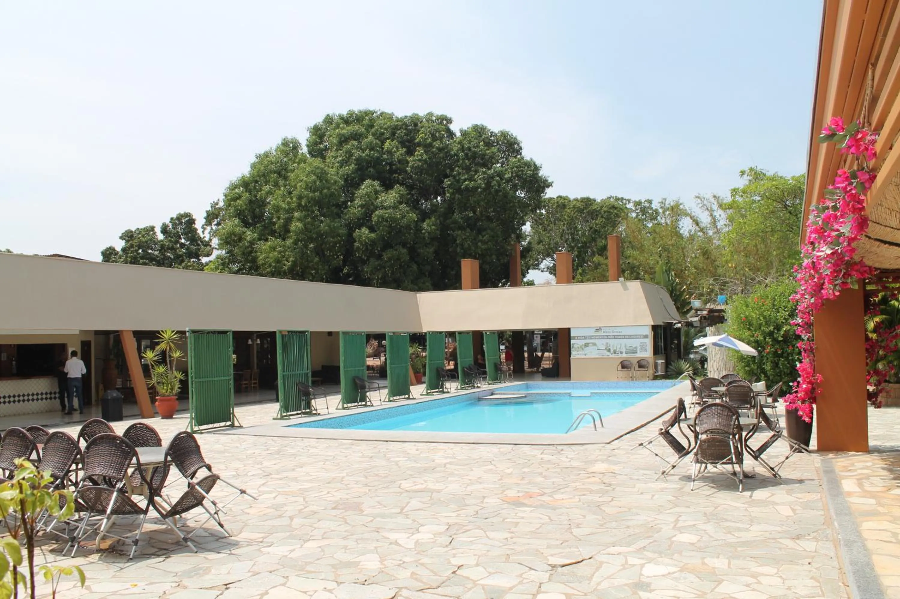 Swimming pool in Hotel Fazenda Mato Grosso