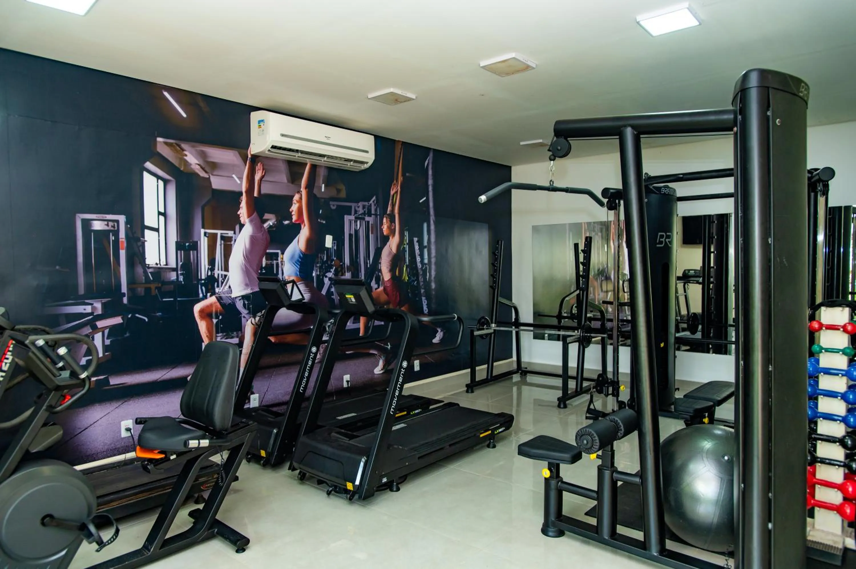 Fitness centre/facilities in Hotel Fazenda Mato Grosso