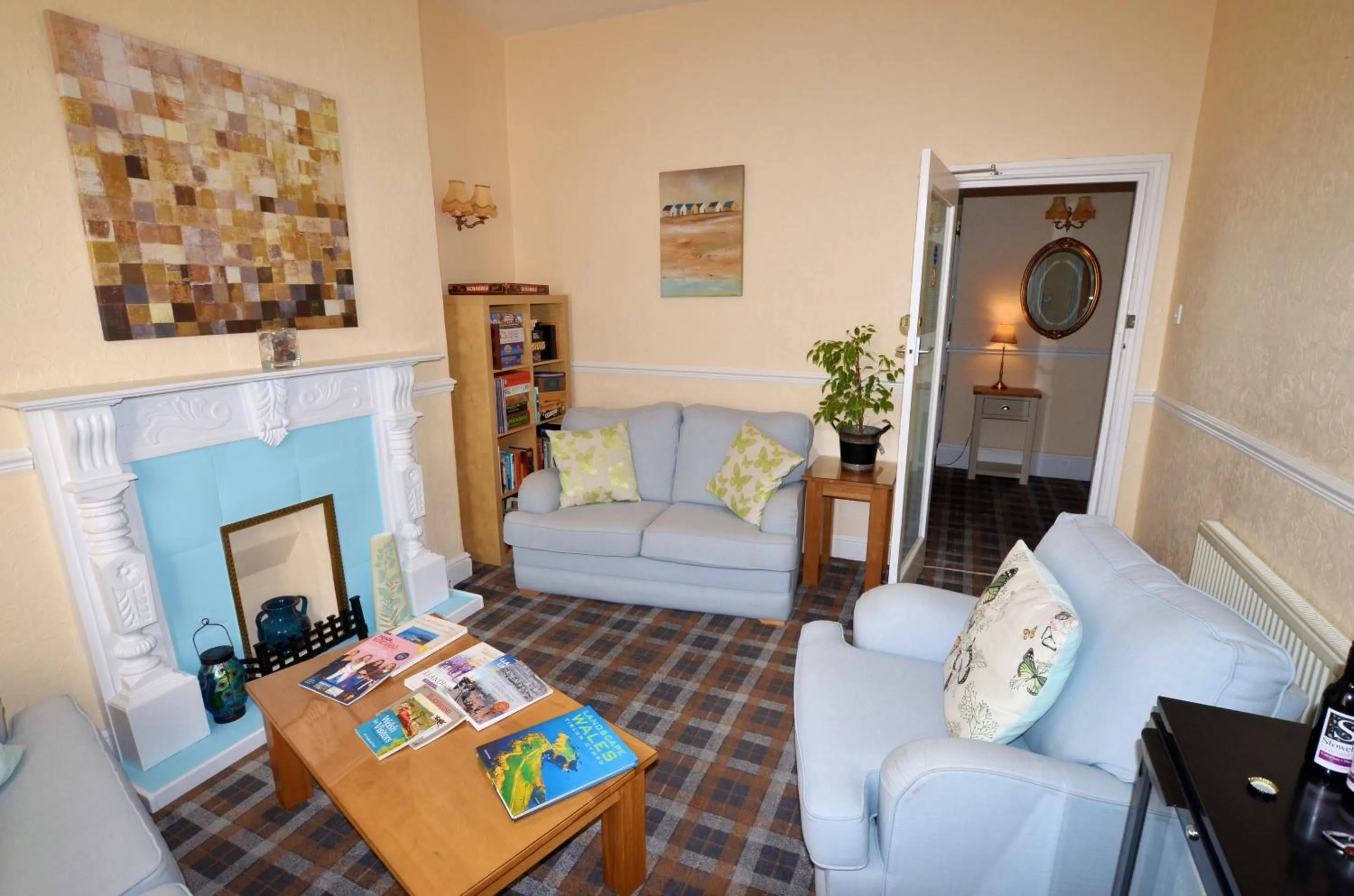 Living room in St. Hilary Guest House