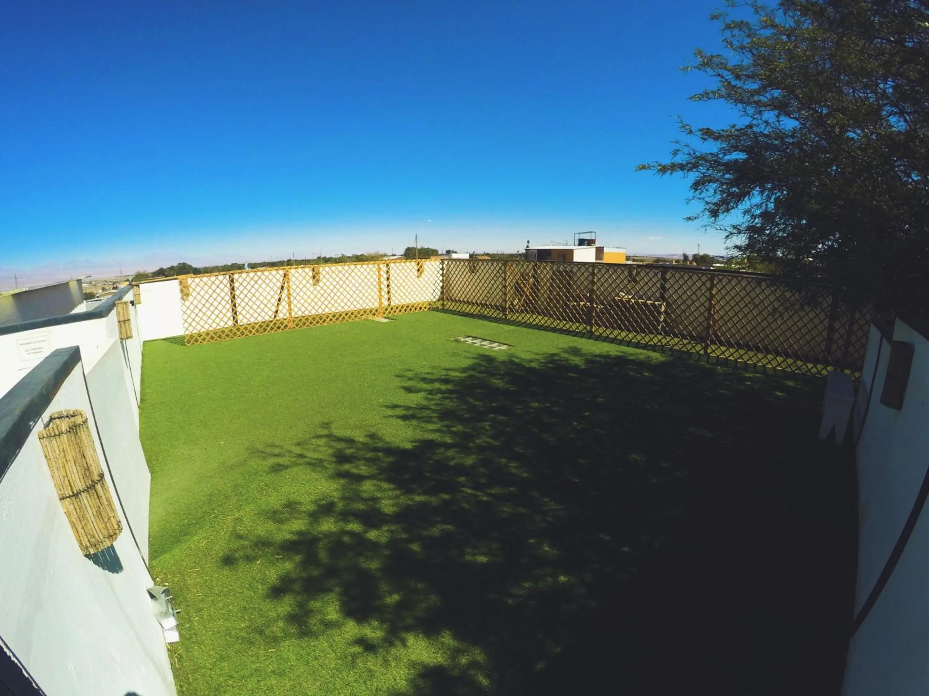 Balcony/Terrace in Rey Lagarto Hostel
