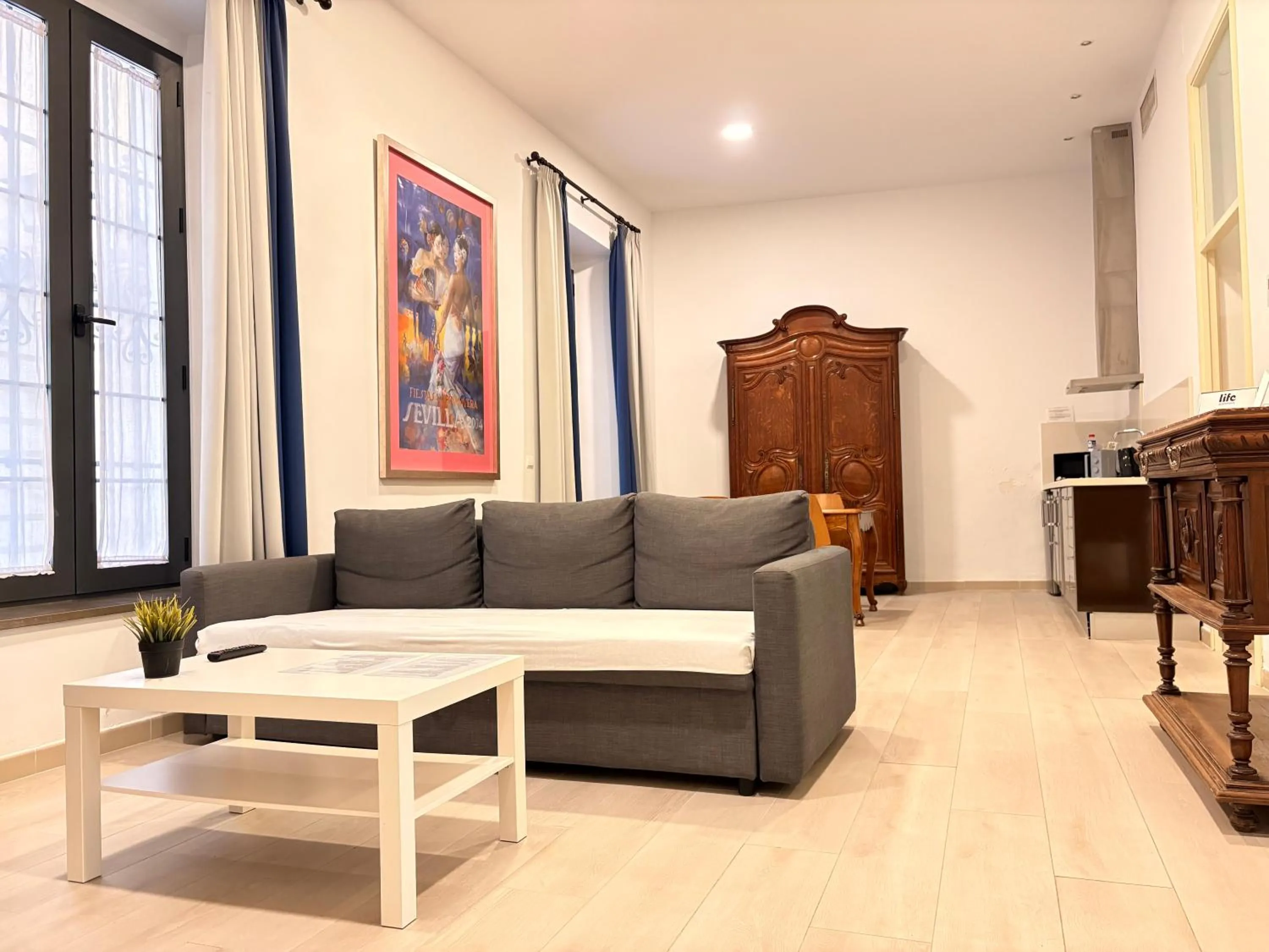 Living room in Life Apartments Alberto Lista