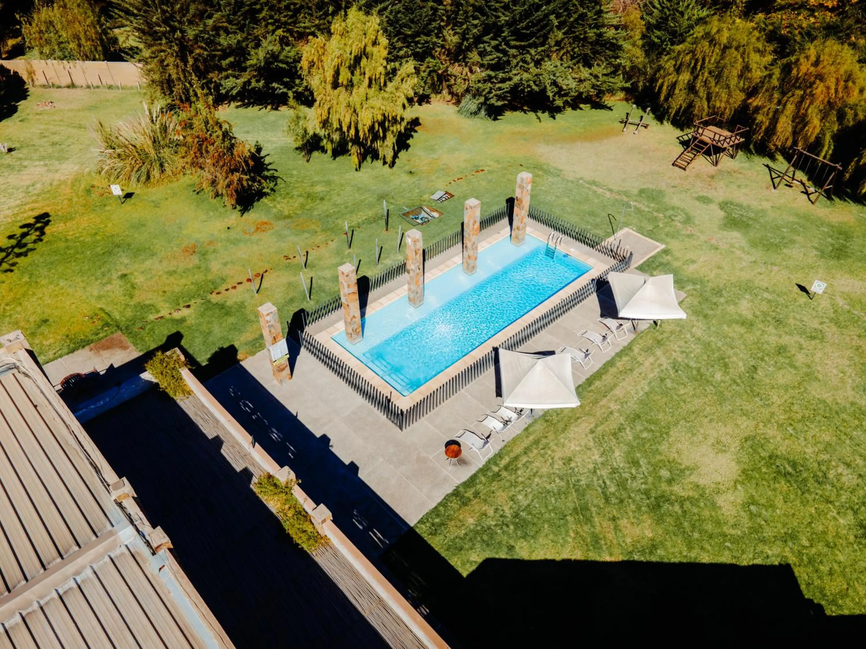 Garden view in Hotel Limari