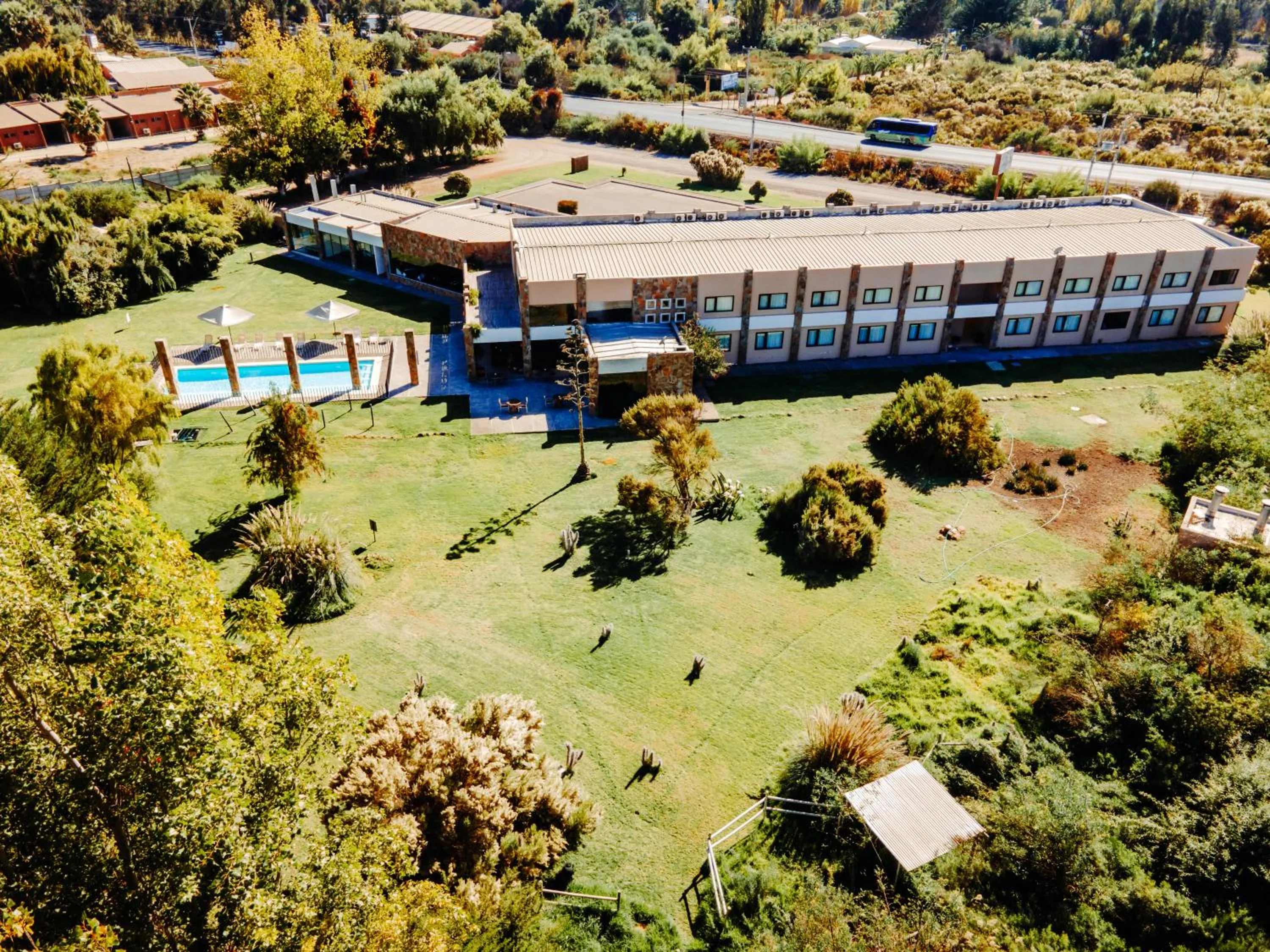 Bird's eye view in Hotel Limari