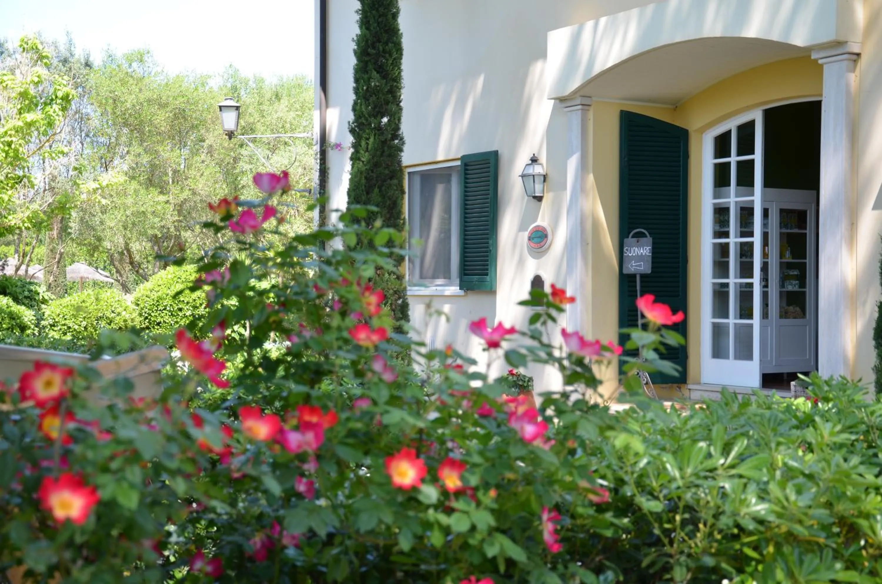 Facade/entrance in Villa Terme Di Caldana B&B