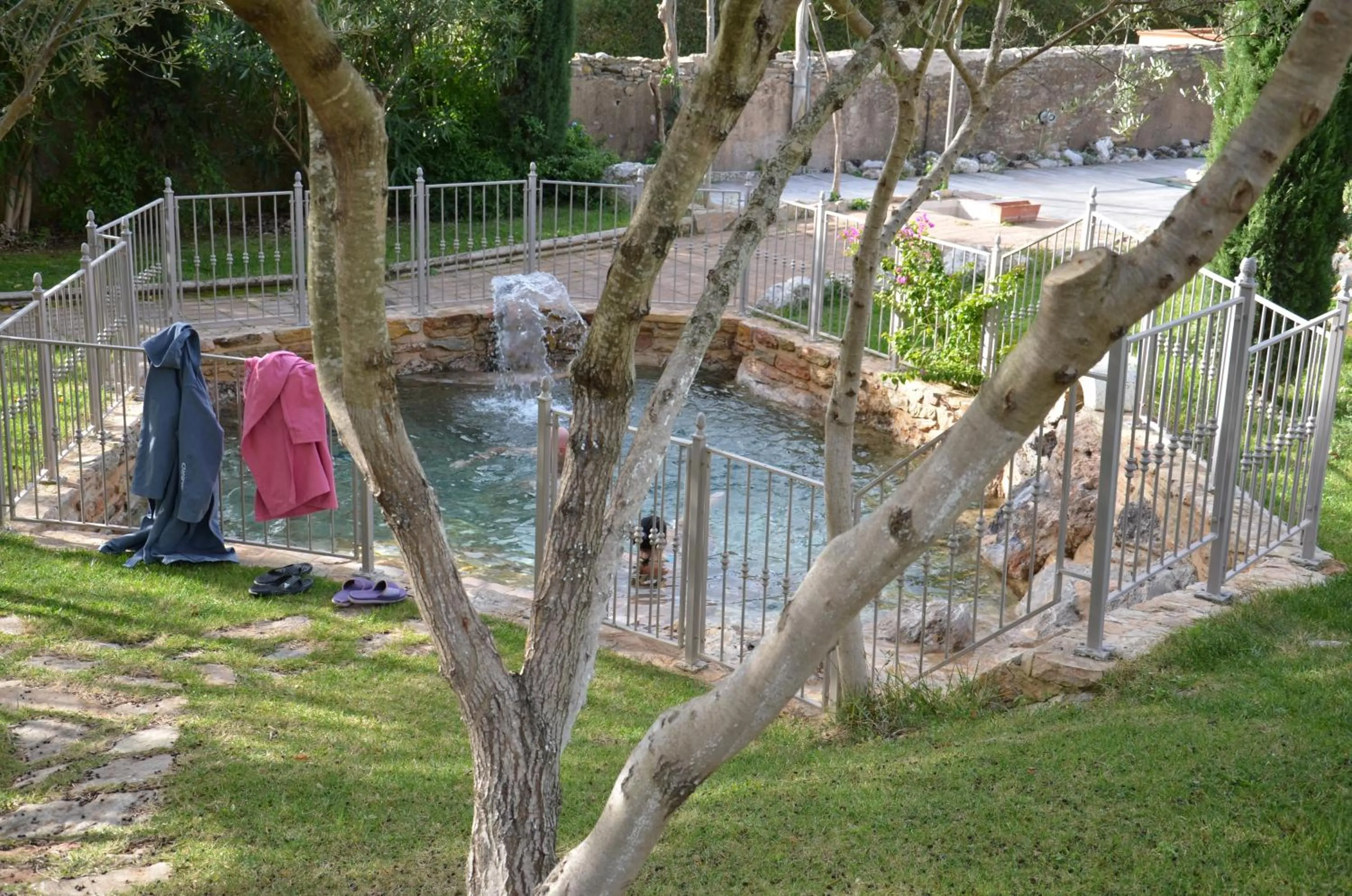 Hot Spring Bath in Villa Terme Di Caldana B&B