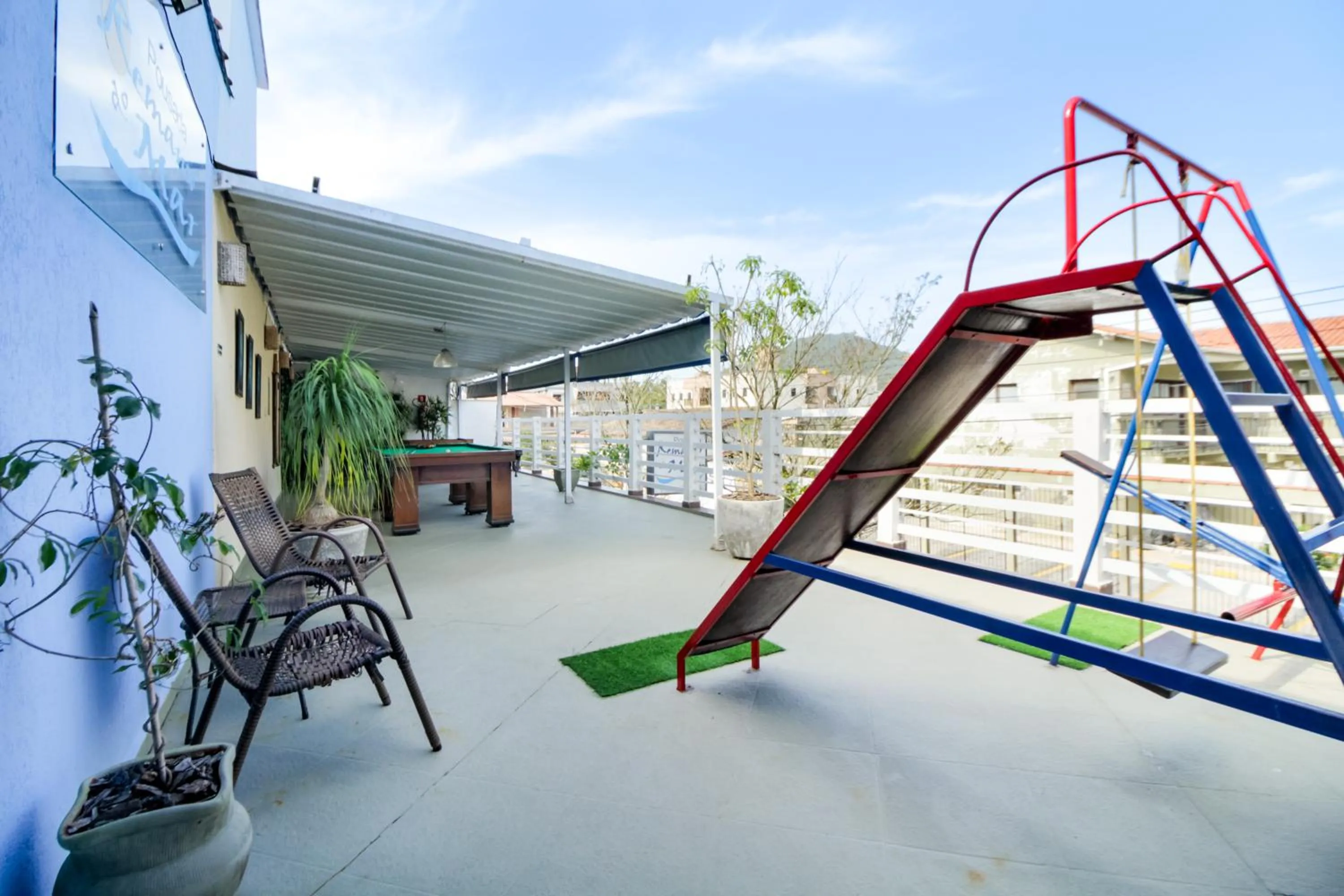 Children play ground in Velinn Pousada Remanso do Mar