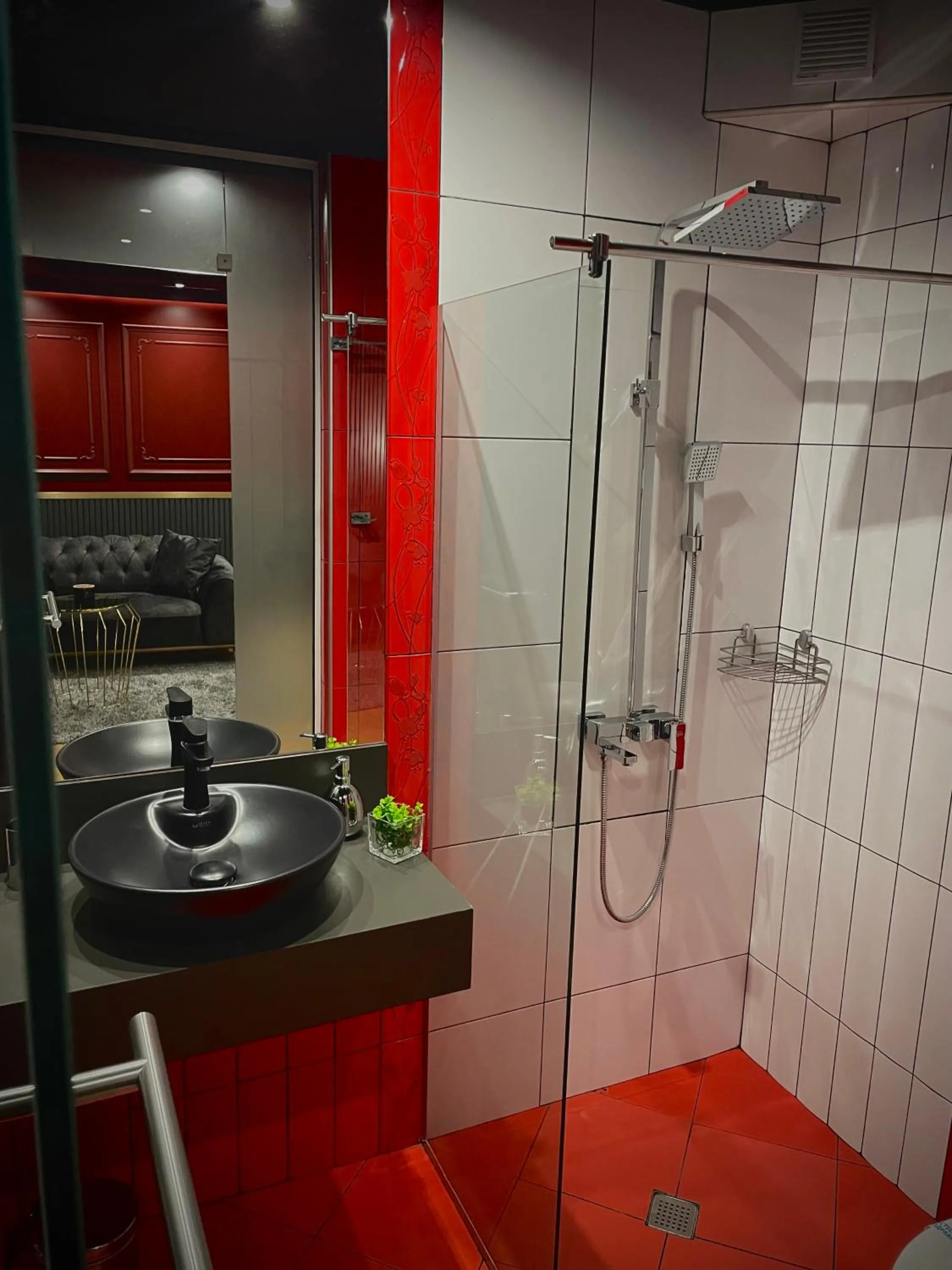 Shower in Hotel Allur