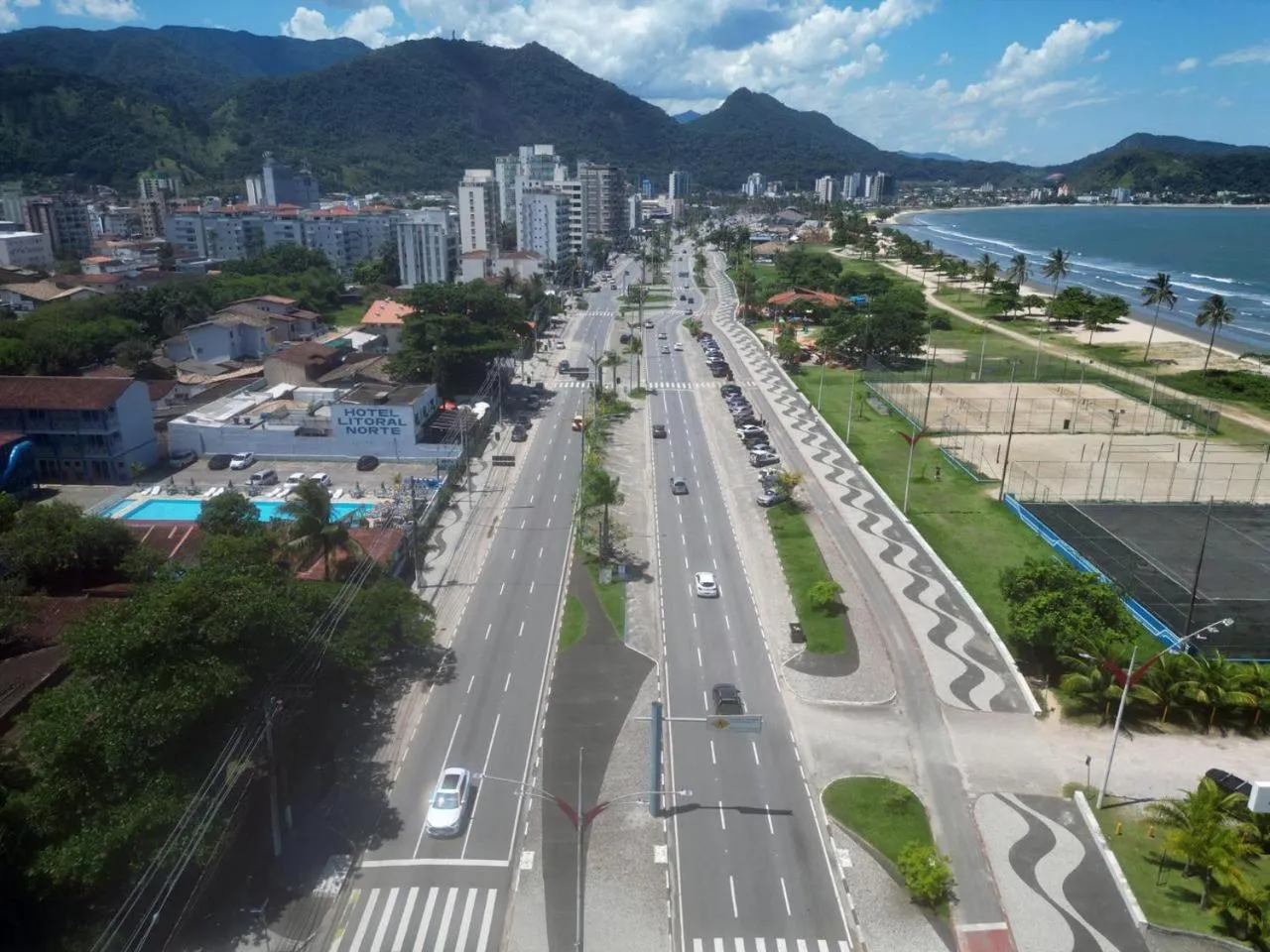 Bird's eye view in Hotel Litoral Norte