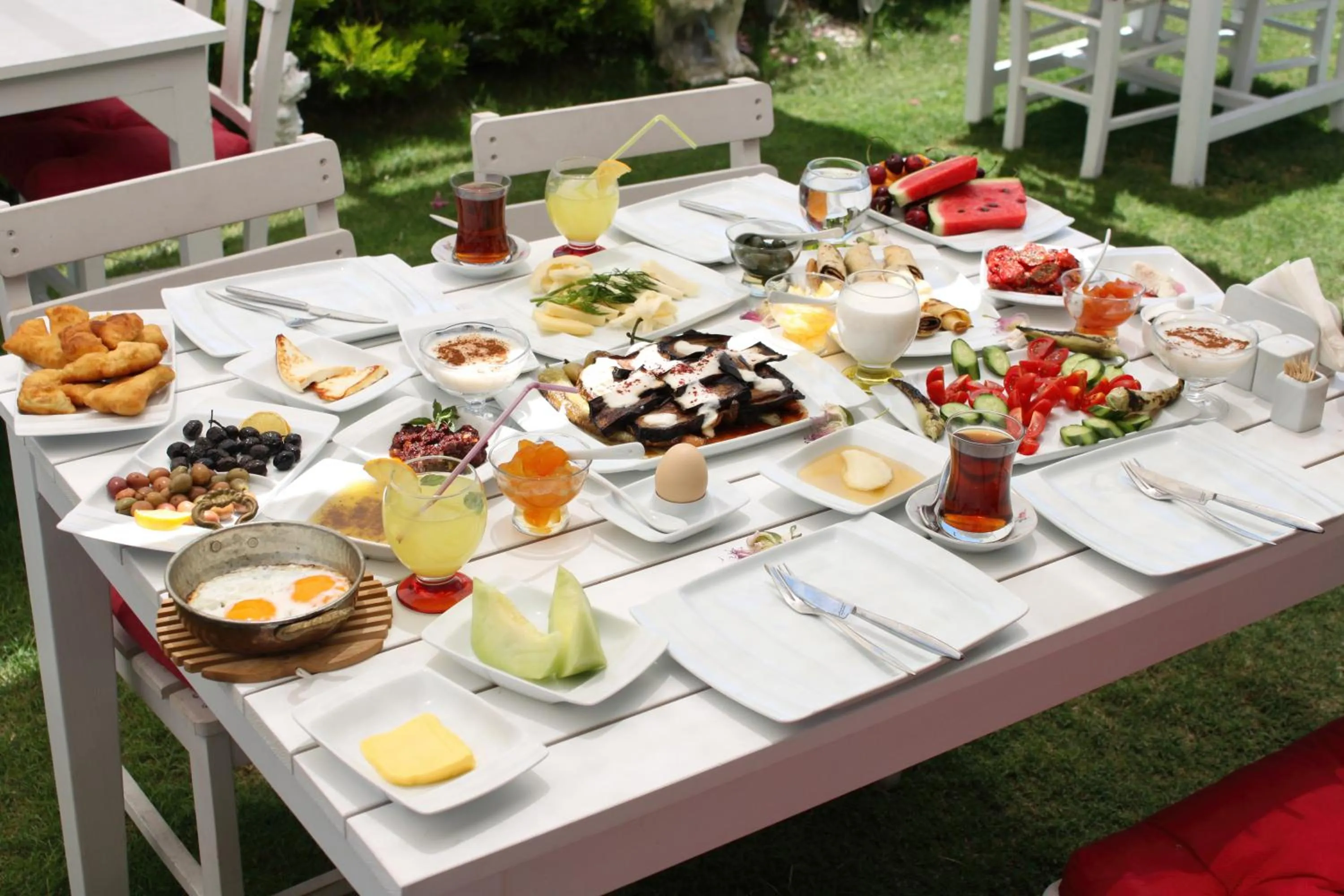 Asian breakfast in Grand Alaçatı Butik Hotel