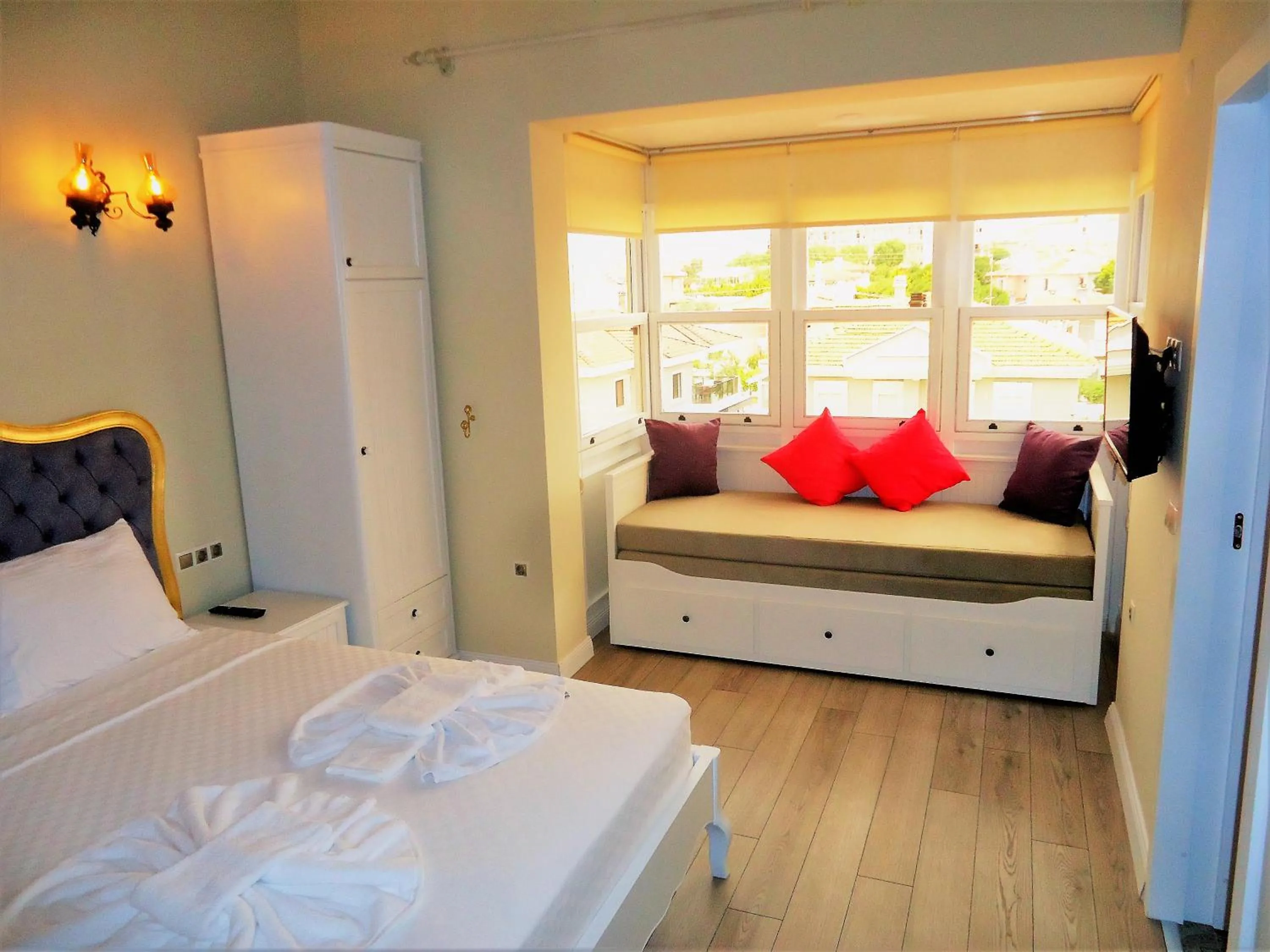 Bed in Grand Alaçatı Butik Hotel