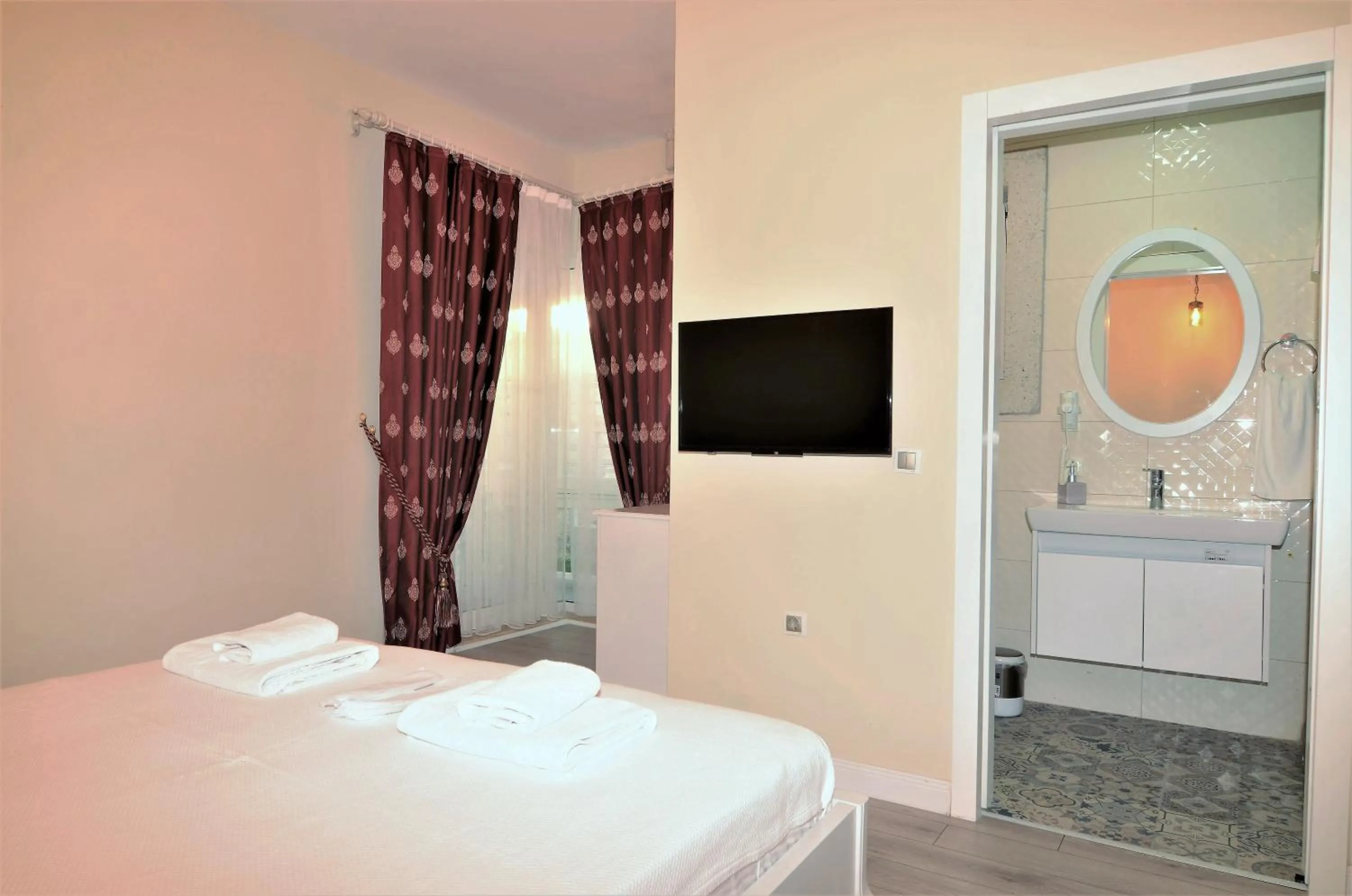 Bed in Grand Alaçatı Butik Hotel