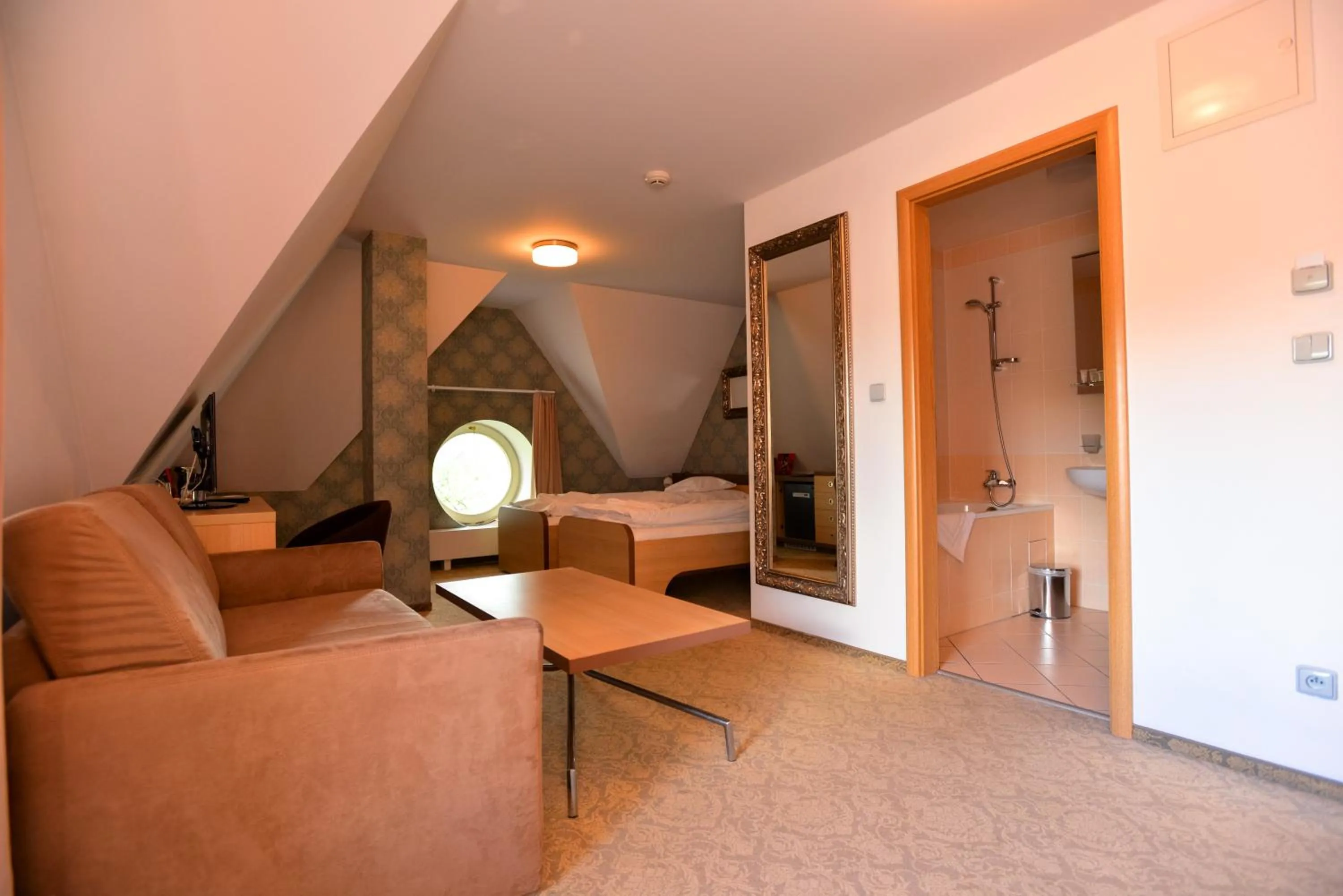 Bed in Hotel Zámek Berchtold