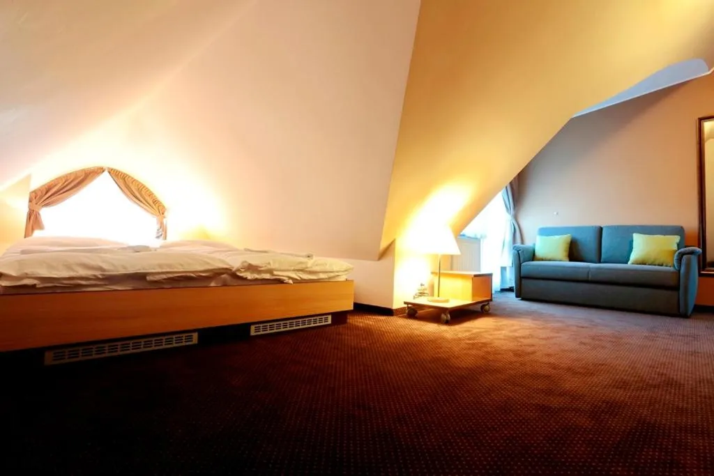 Bed in Hotel Zámek Berchtold