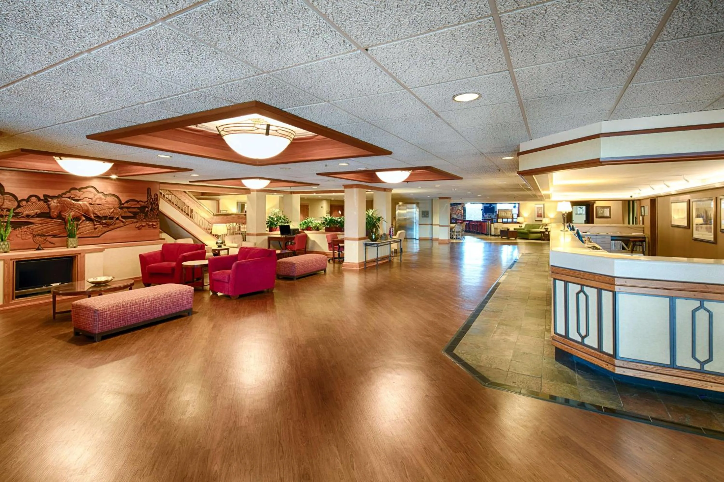 Lobby or reception in Red Lion Hotel Boise Downtowner