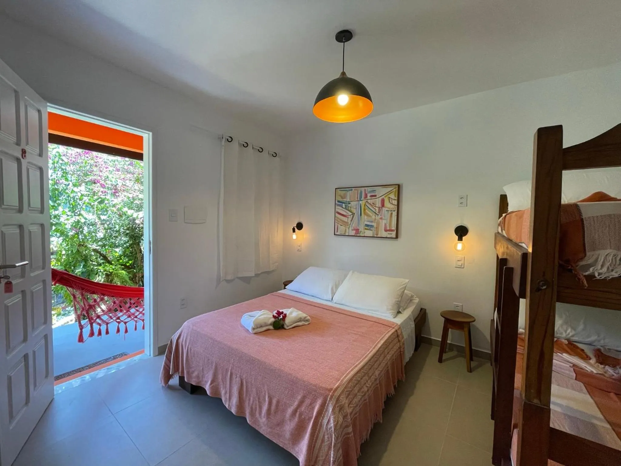 Photo of the whole room, Bed in Pousada Aconchego