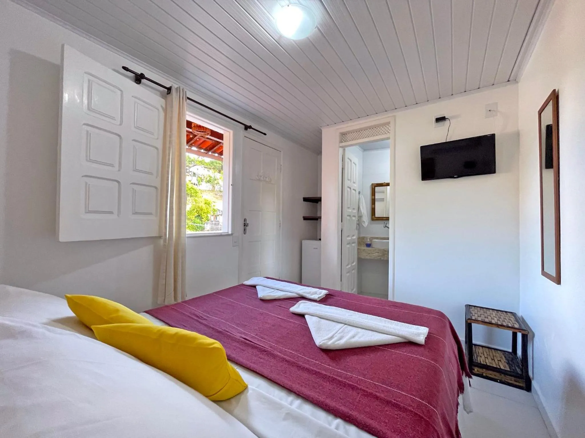 Photo of the whole room, Bed in Pousada Aconchego