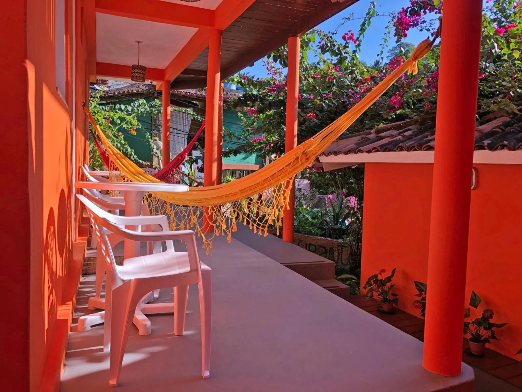 Patio in Pousada Aconchego