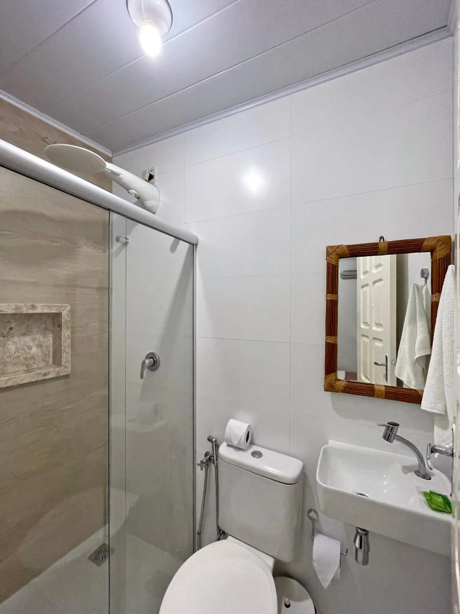 Bathroom in Pousada Aconchego