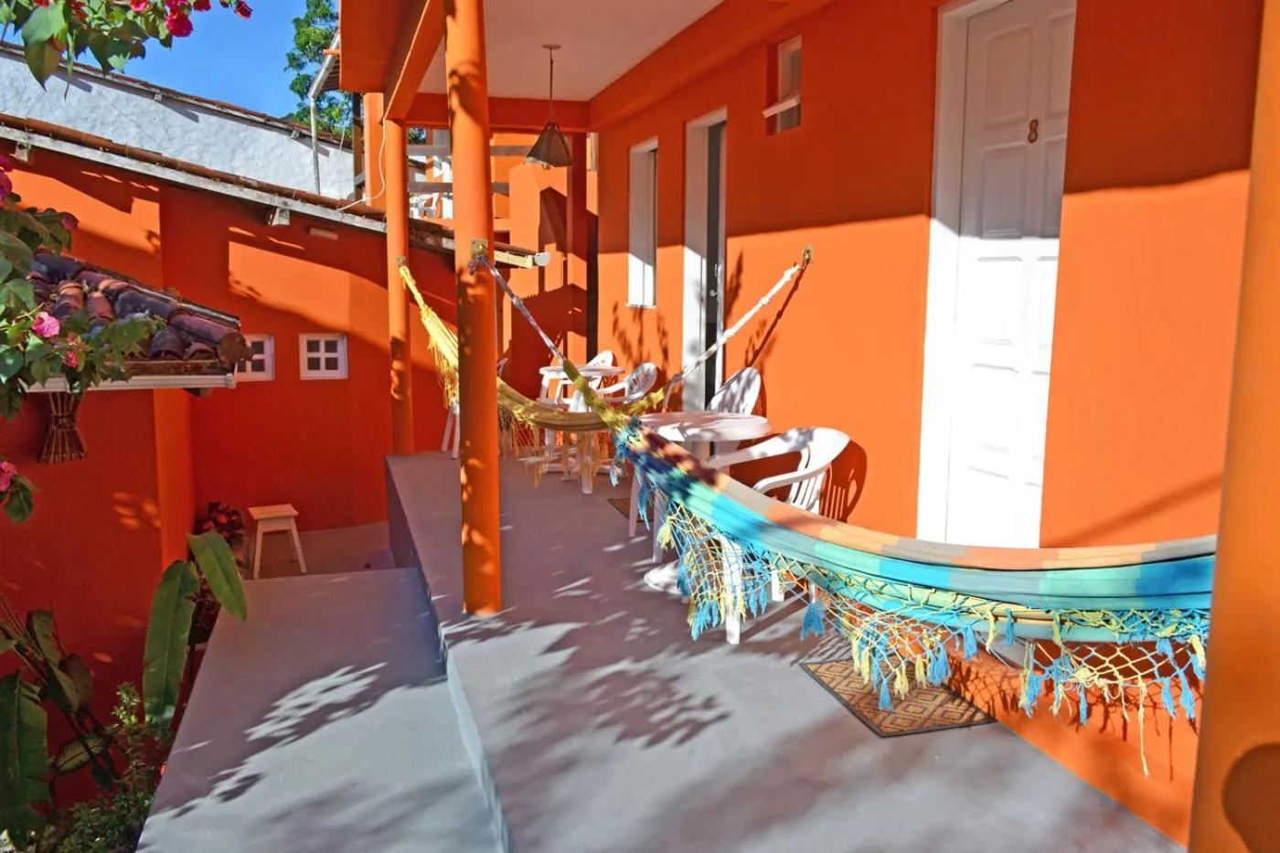 Patio in Pousada Aconchego