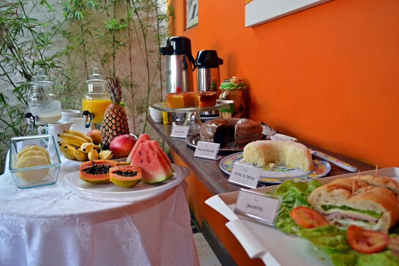 Breakfast in Pousada Aconchego