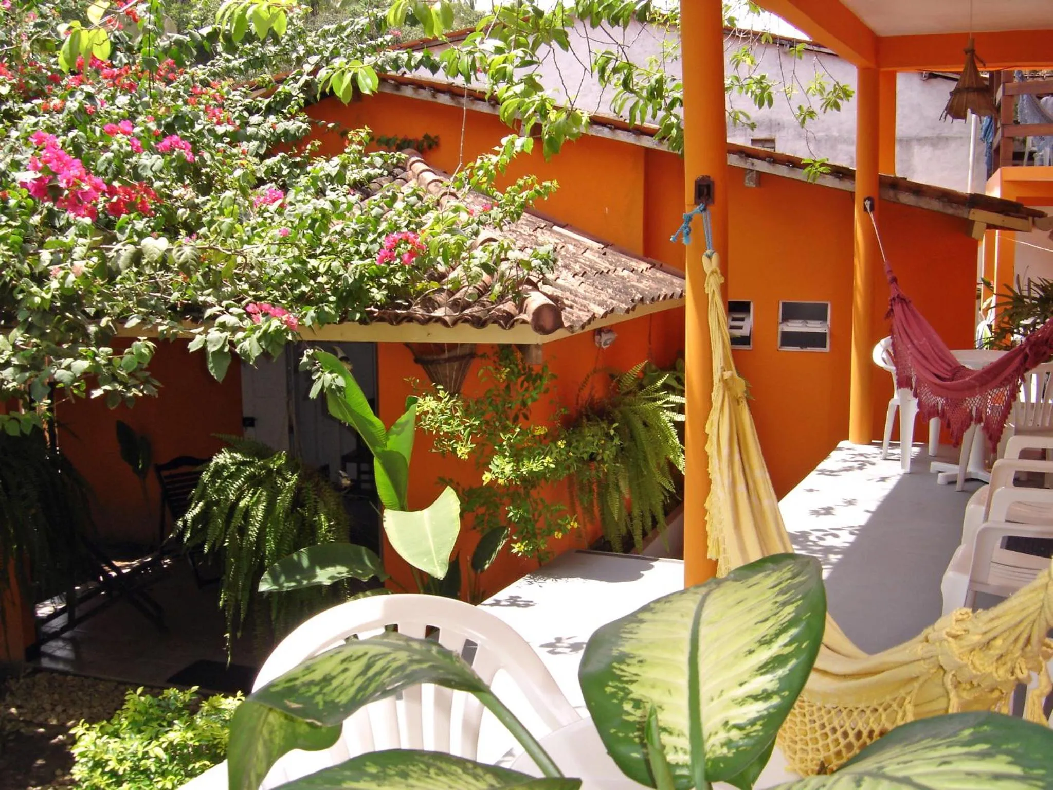 Garden in Pousada Aconchego