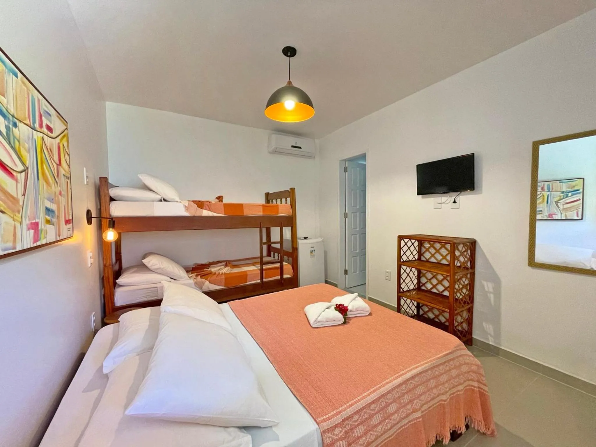 Photo of the whole room, Bed in Pousada Aconchego