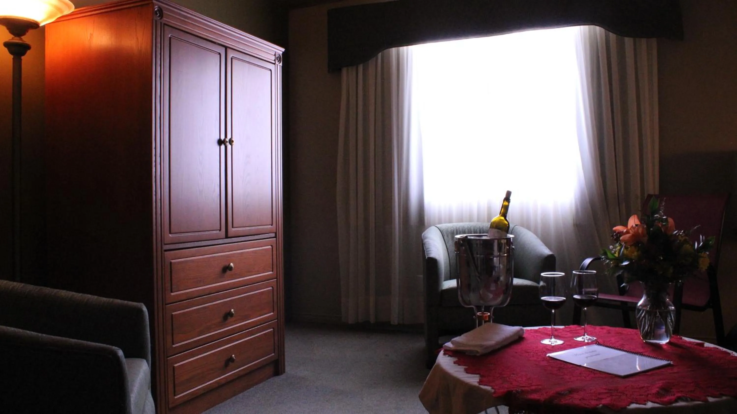 Living room in Hôtel Val-des-Sources