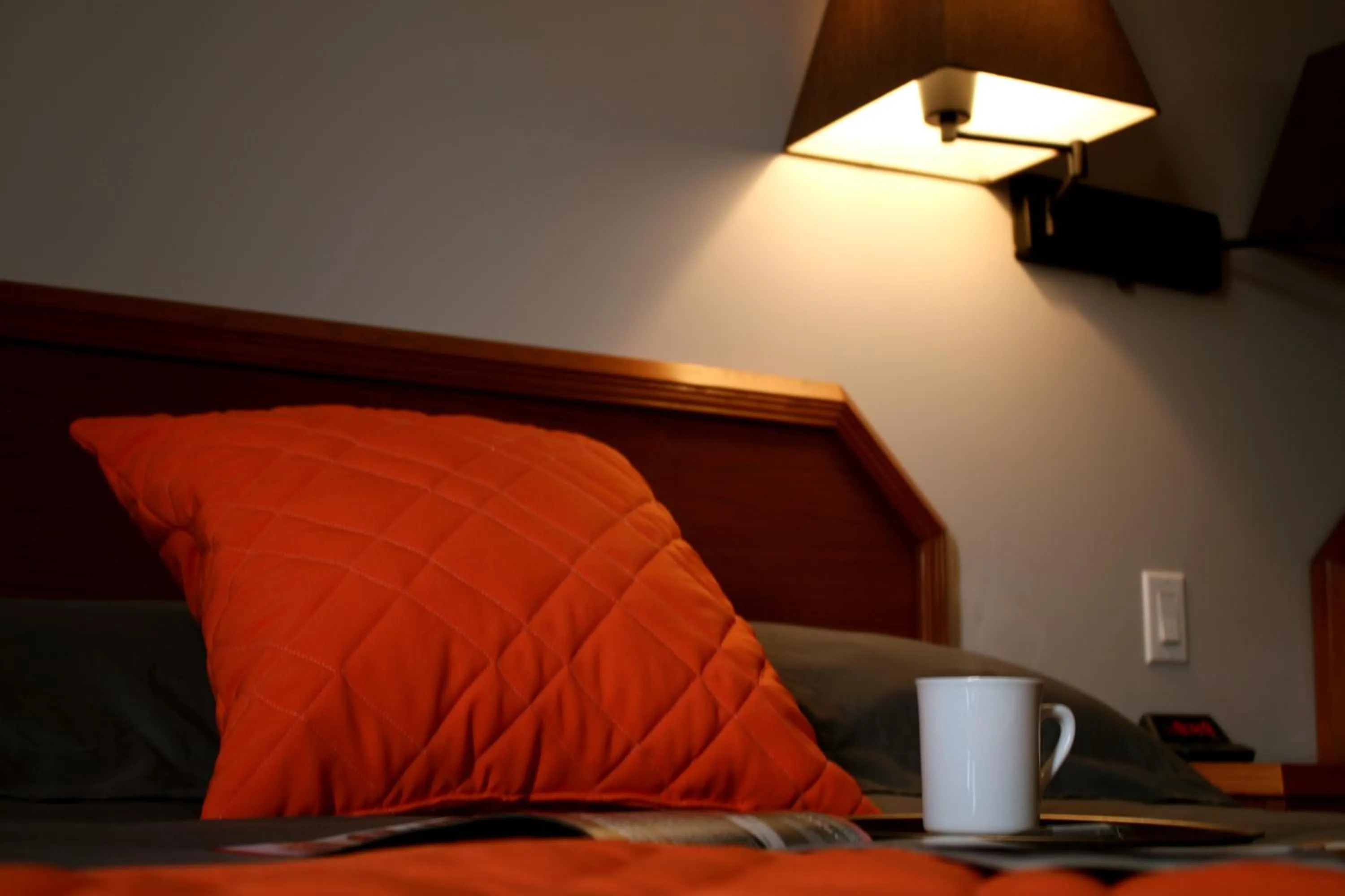 Bed in Hôtel Val-des-Sources