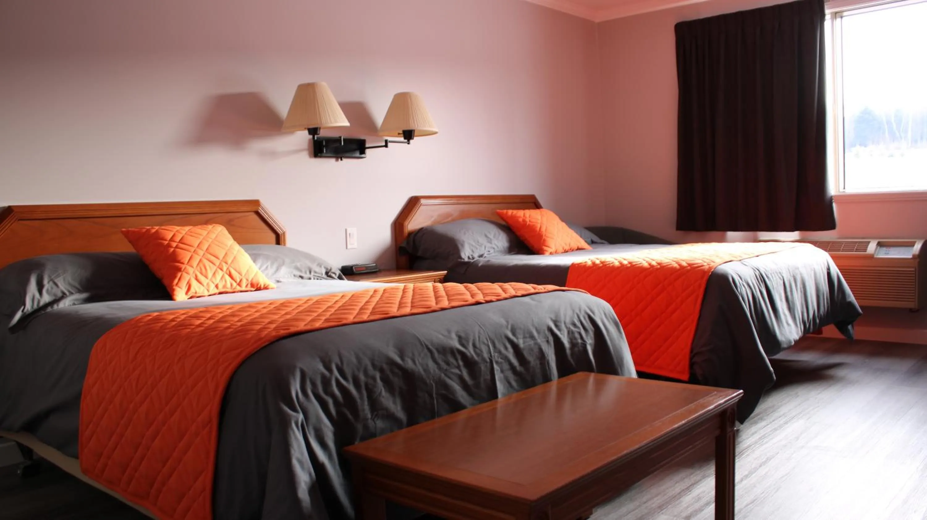 Bed in Hôtel Val-des-Sources