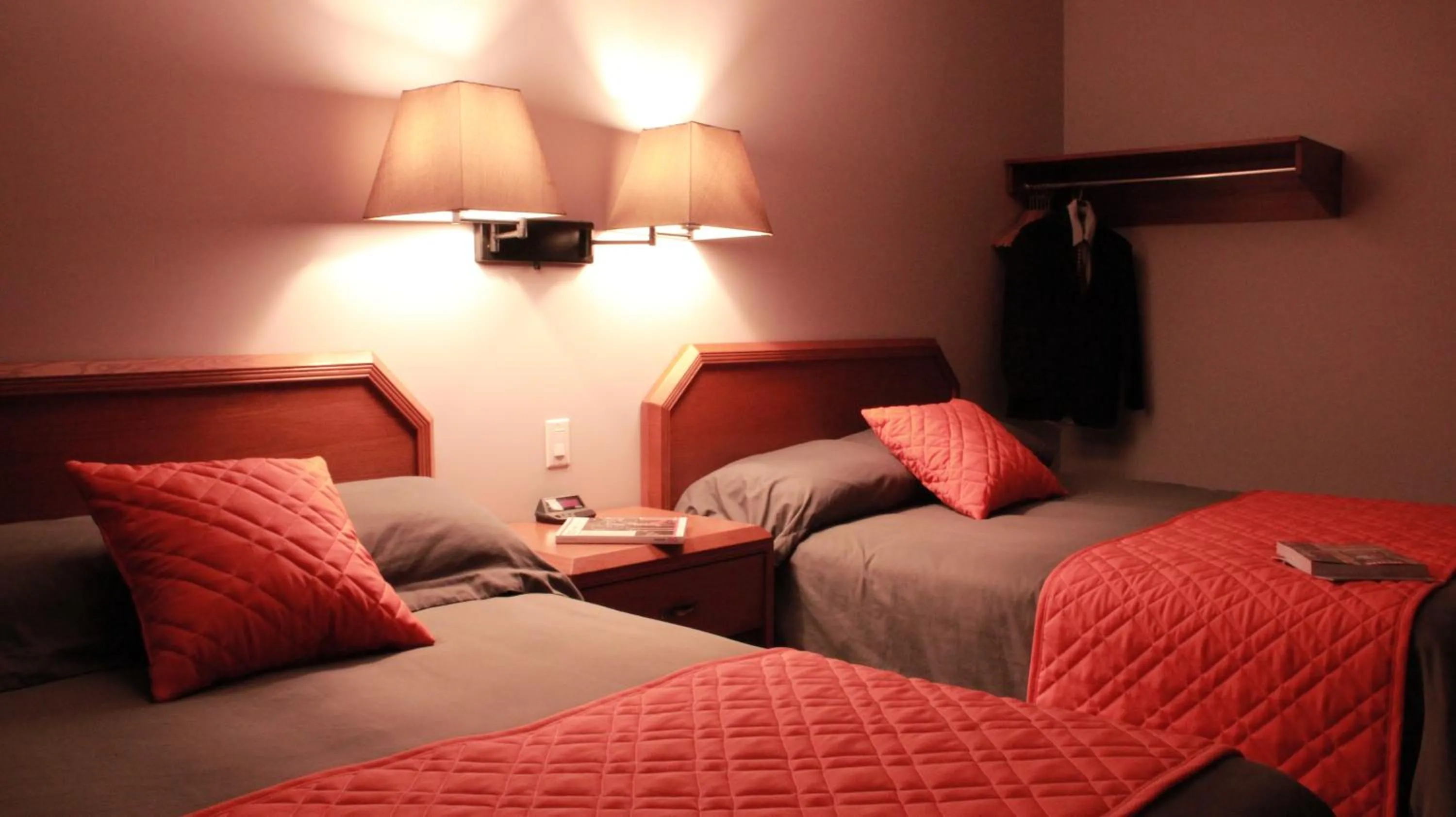 Bed in Hôtel Val-des-Sources