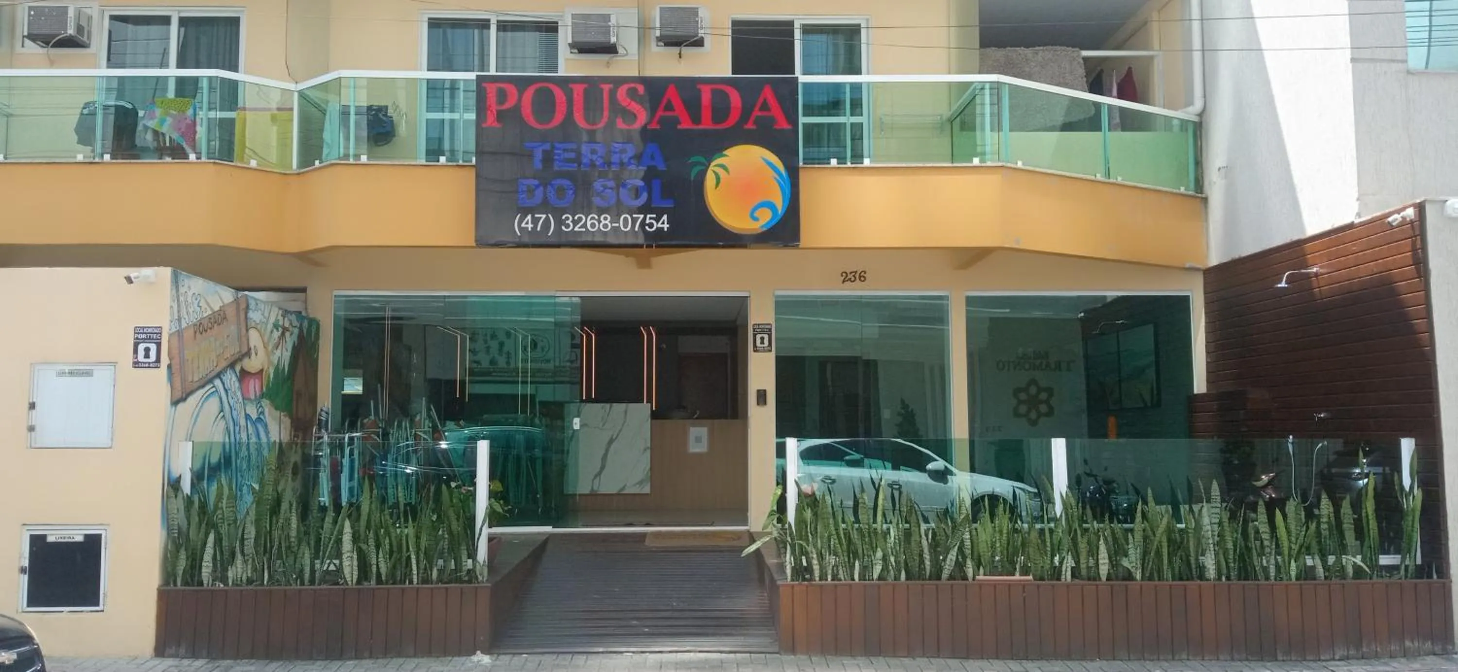 Property building in Pousada Terra do Sol