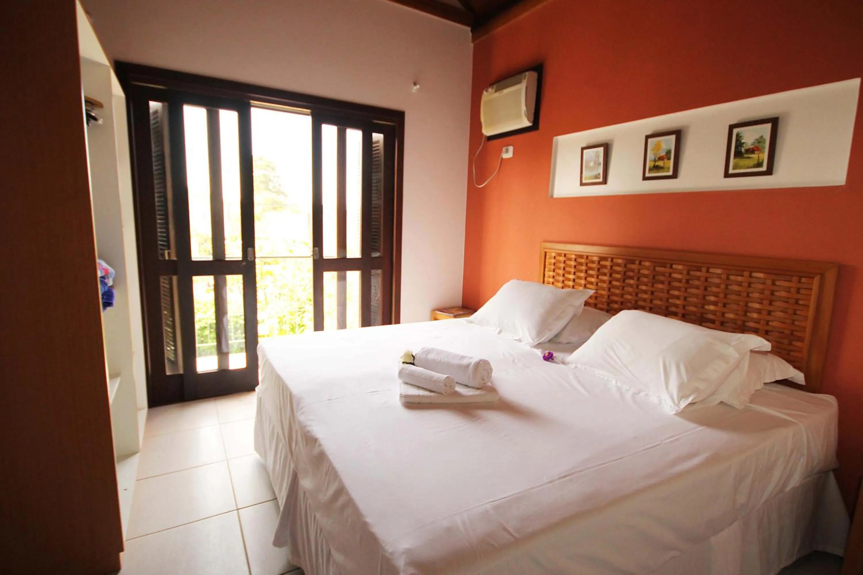 Bed in Pousada Jardim Porto Belo