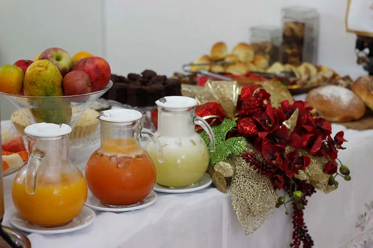 Breakfast in Pousada Jardim Porto Belo