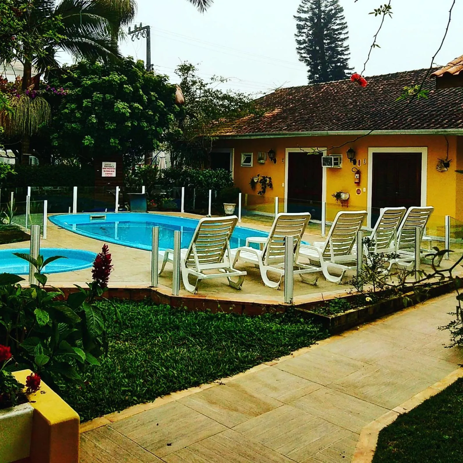 Property building in Pousada Jardim Porto Belo