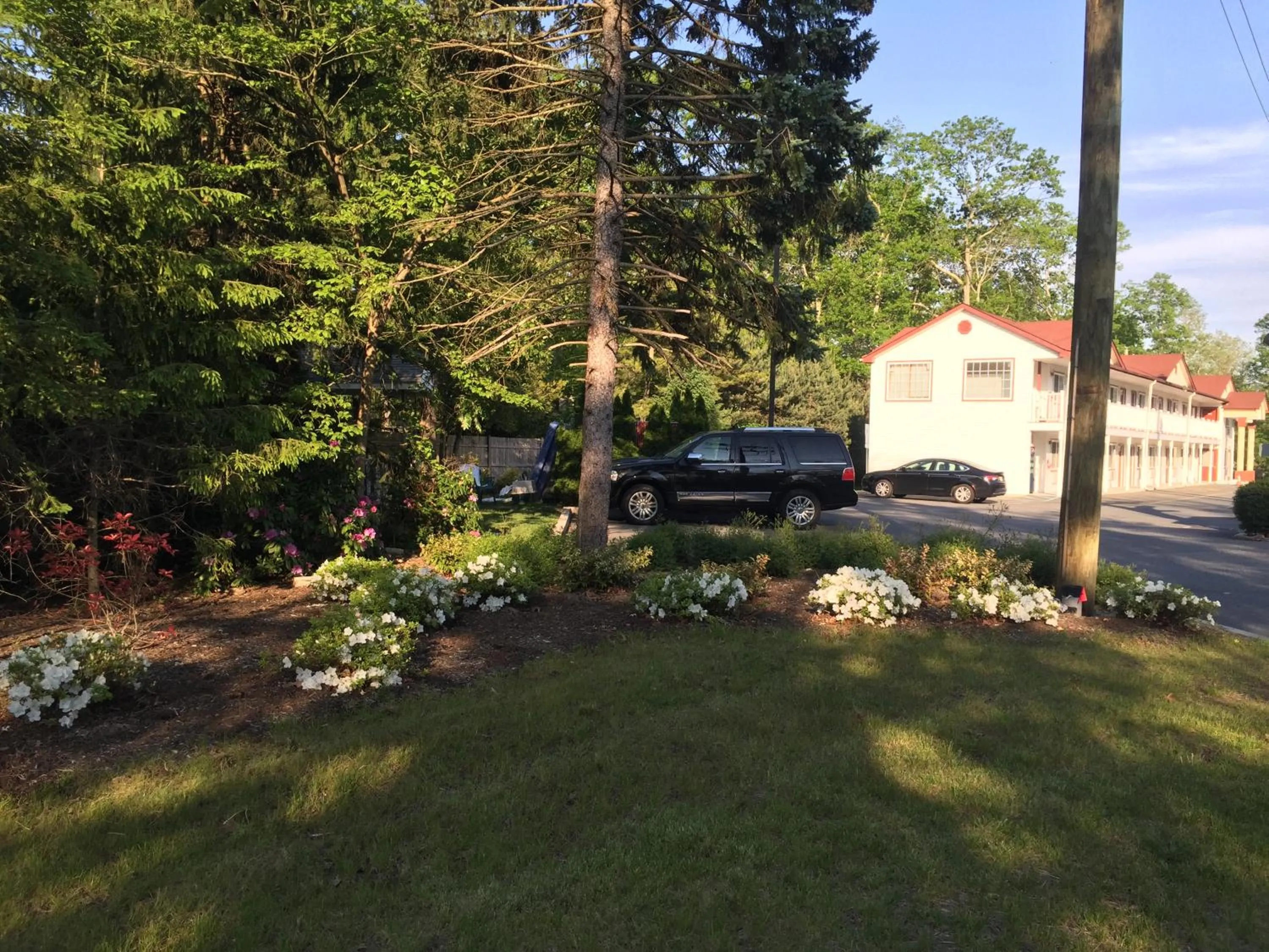 Garden, Property Building in Relax Inn Galloway