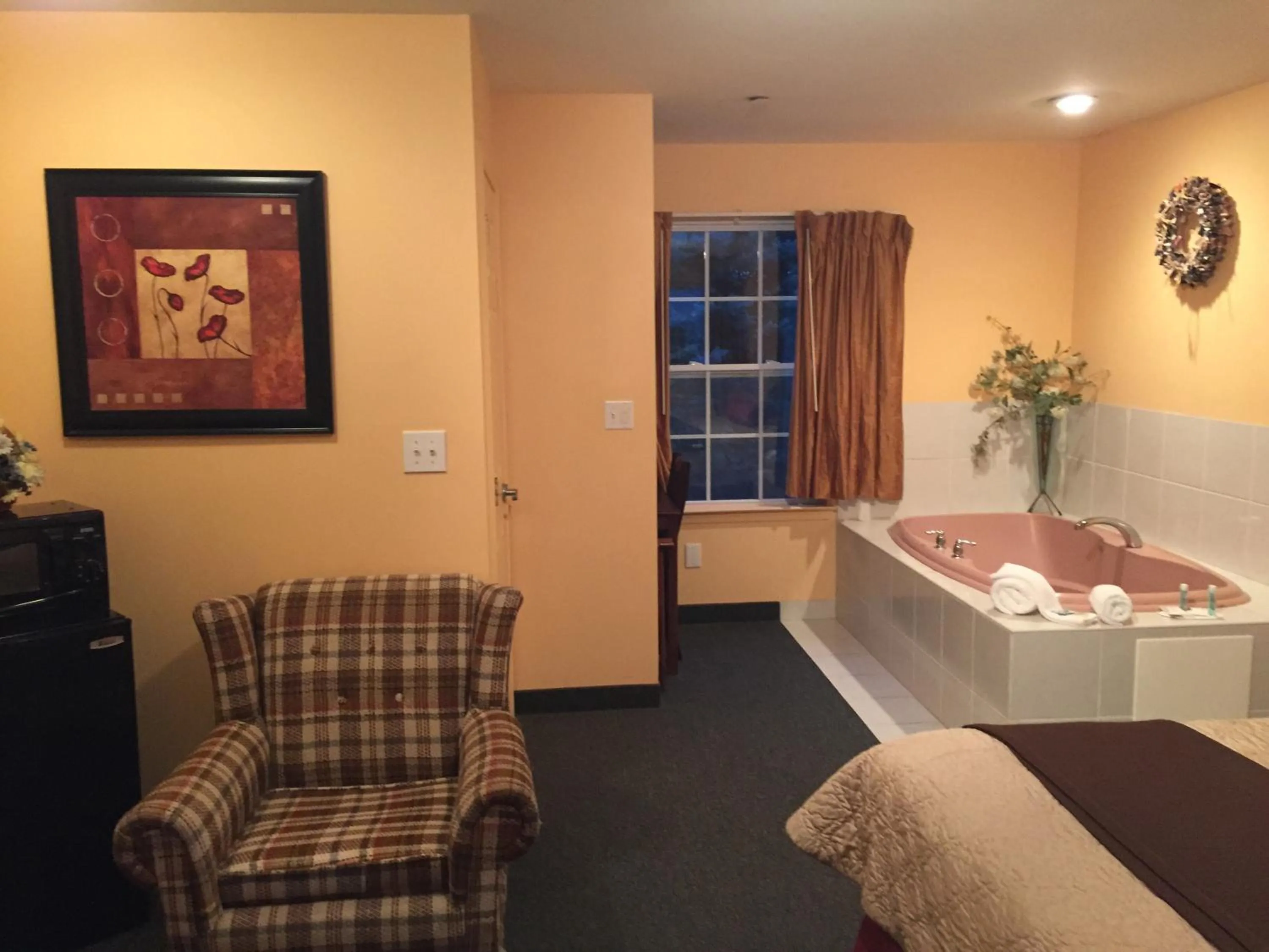 Decorative detail, Bathroom in Relax Inn Galloway