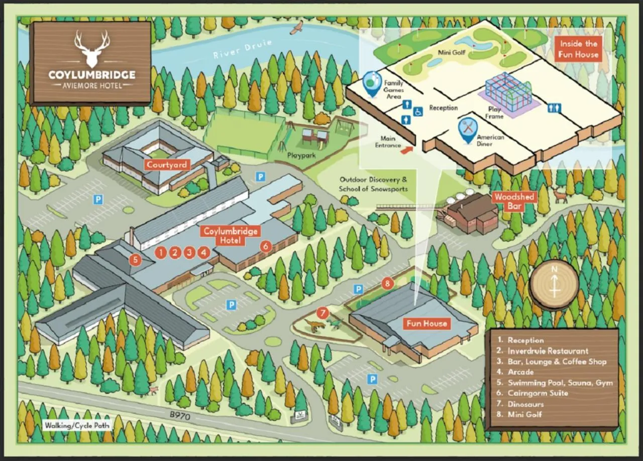 Property building in Coylumbridge Resort Hotel