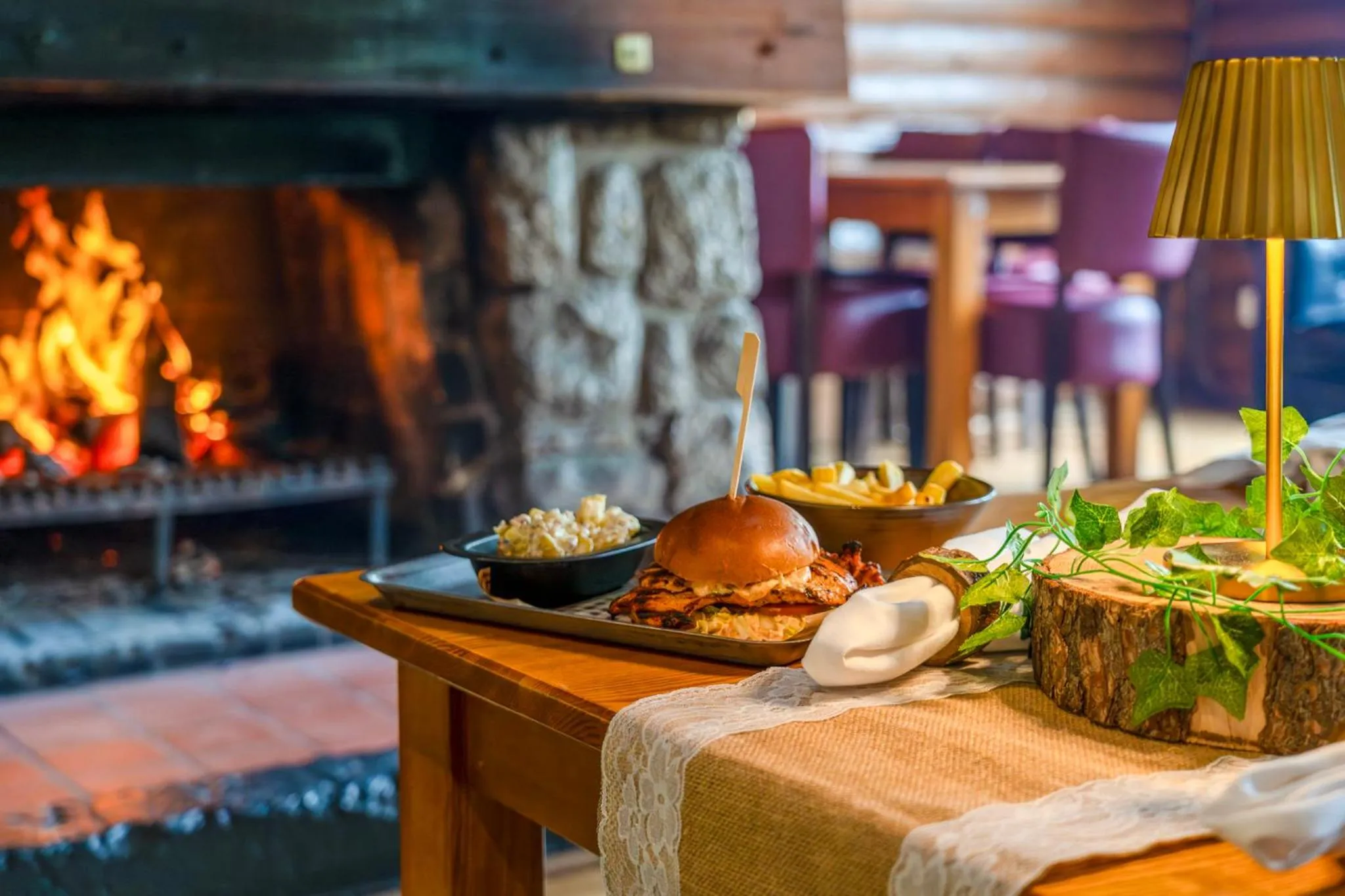 Food and drinks in Coylumbridge Resort Hotel