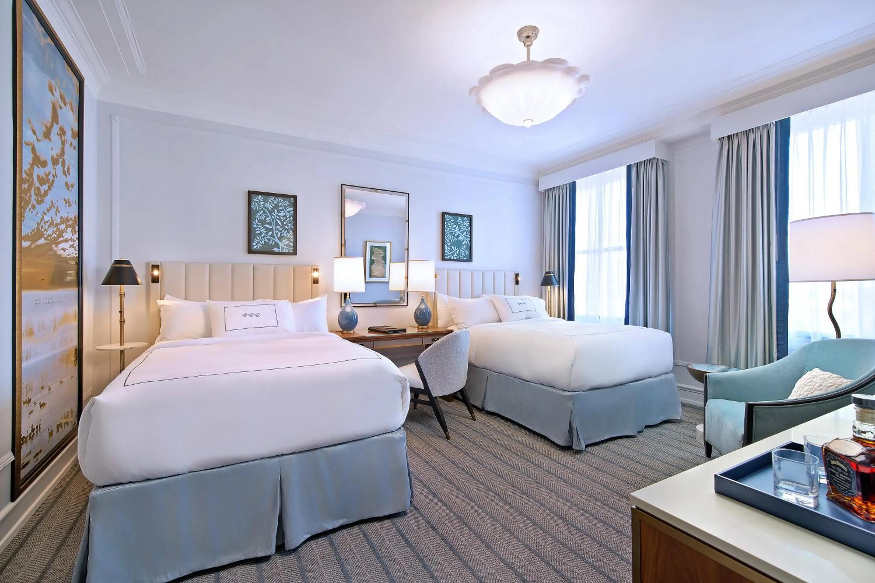 Bed in Peabody Memphis