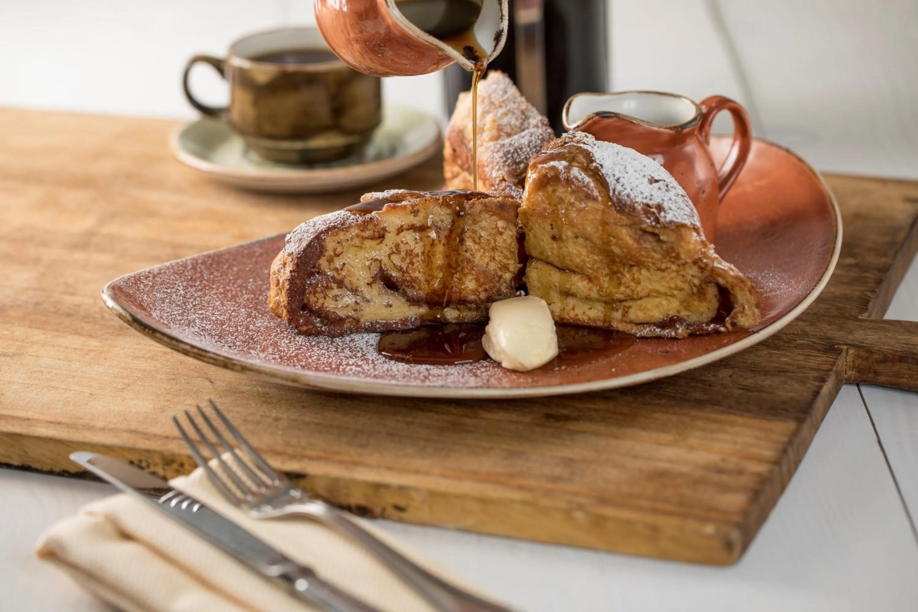 American breakfast in Peabody Memphis